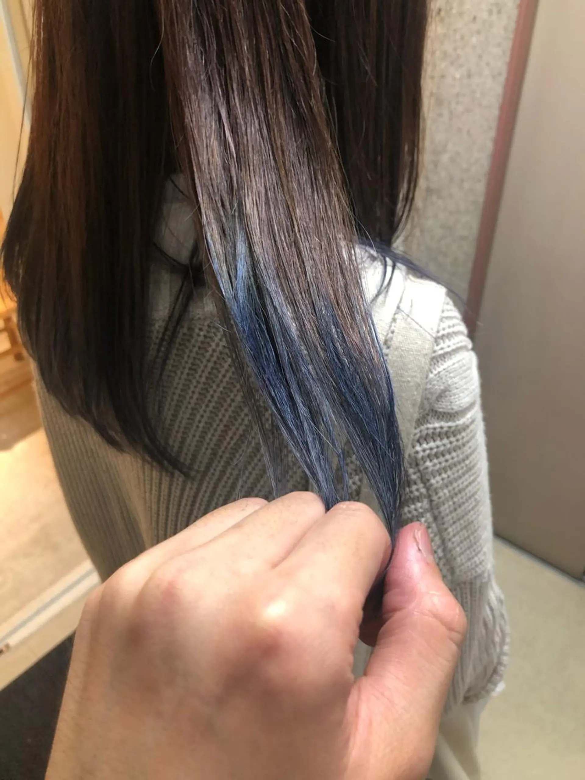 セミロング GO TODAY SHAiRE SALON原宿Stella店所属・GO TODAY シェアサロンのヘアスタイル