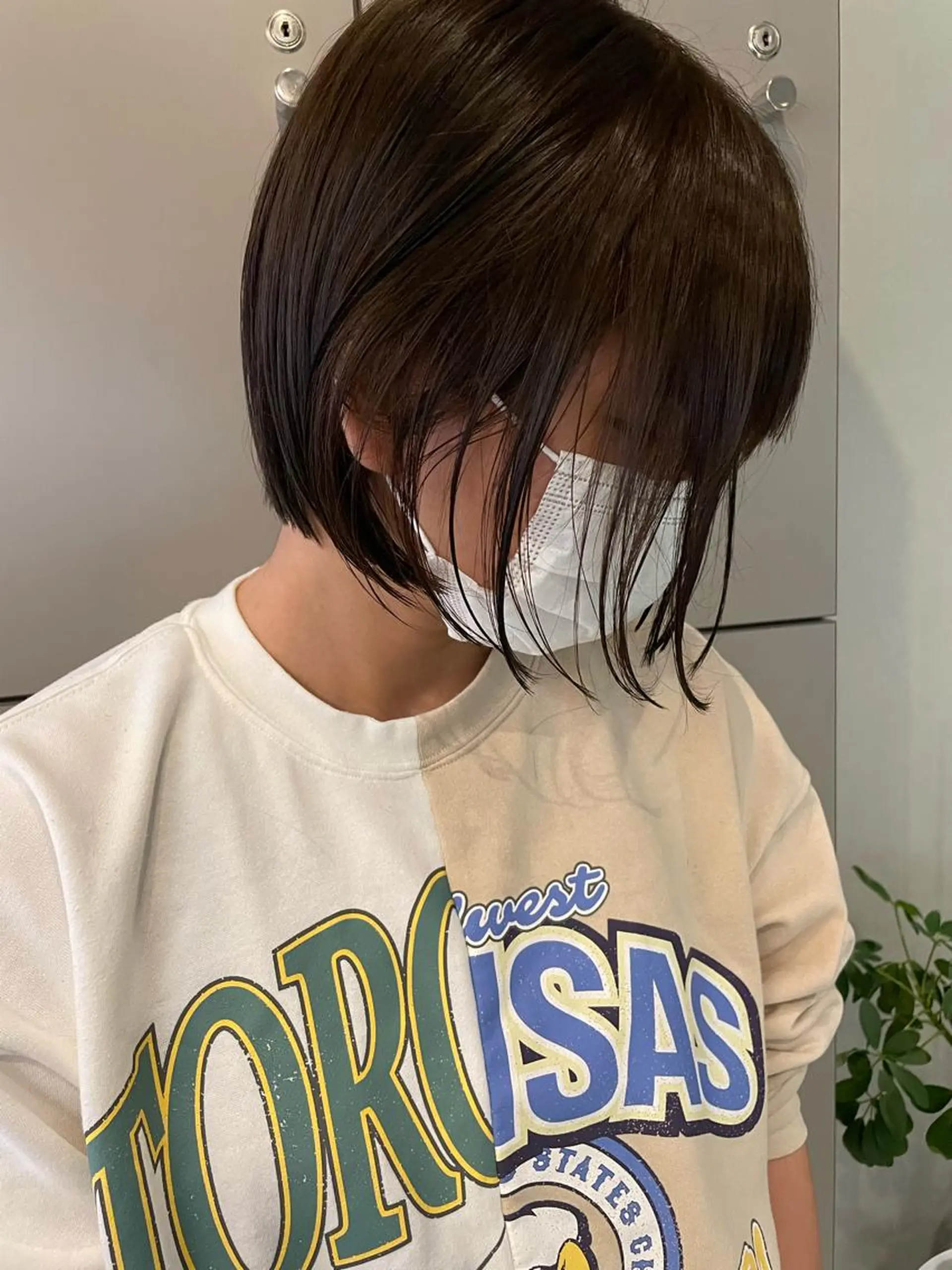 ショート 切りっぱなしボブ ショートボブ 丸みショート ミストバング ボブ カット トリートメント C’LD hair  produce /シールドヘア所属・モテ髪/ボブ/ショー ト/アダチフウトのヘアスタイル