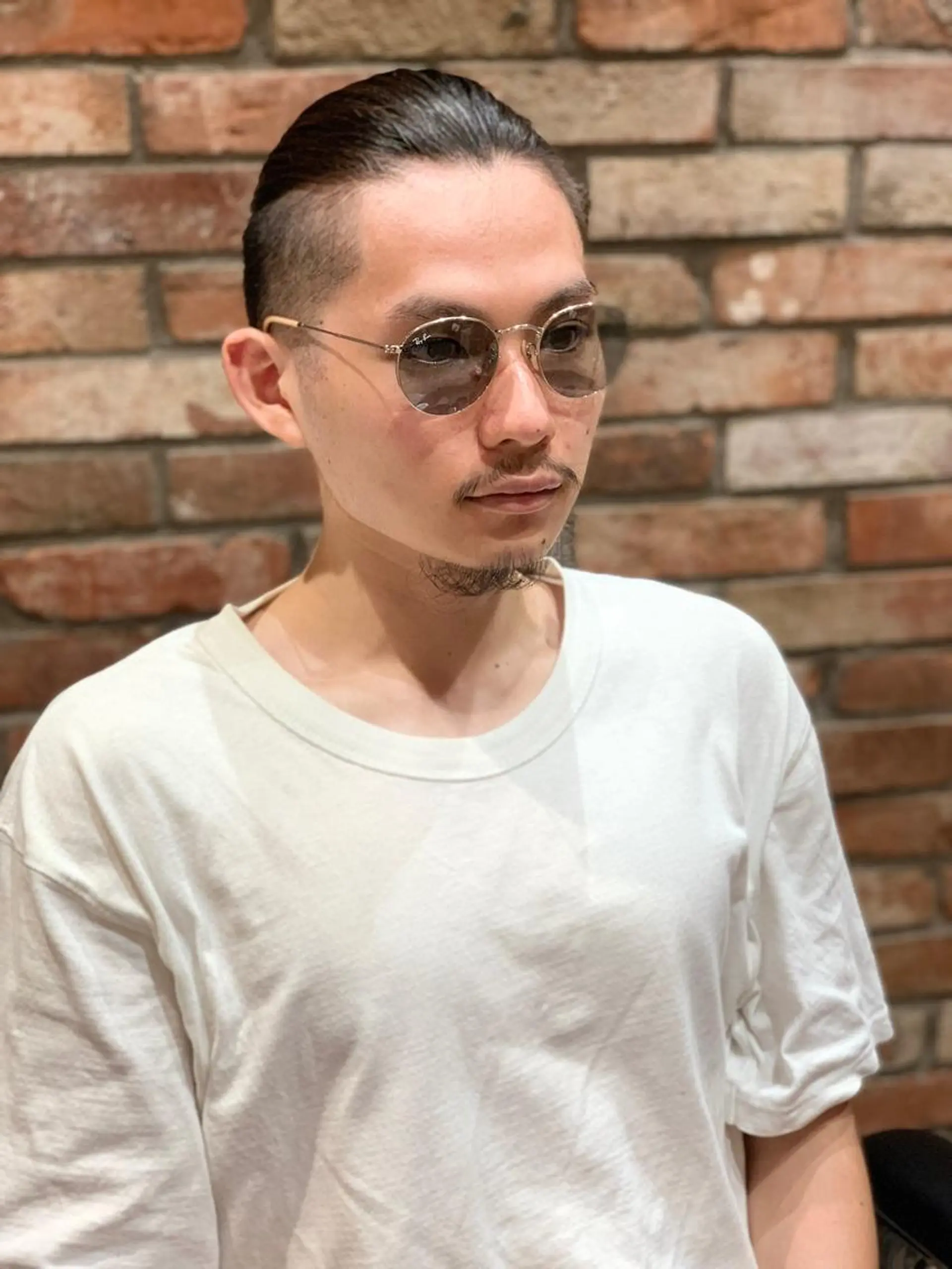 ショート ヘアアレンジ メンズ HIROGINZAプレミアムバーバー赤坂店所属・田中 千恩のヘアスタイル