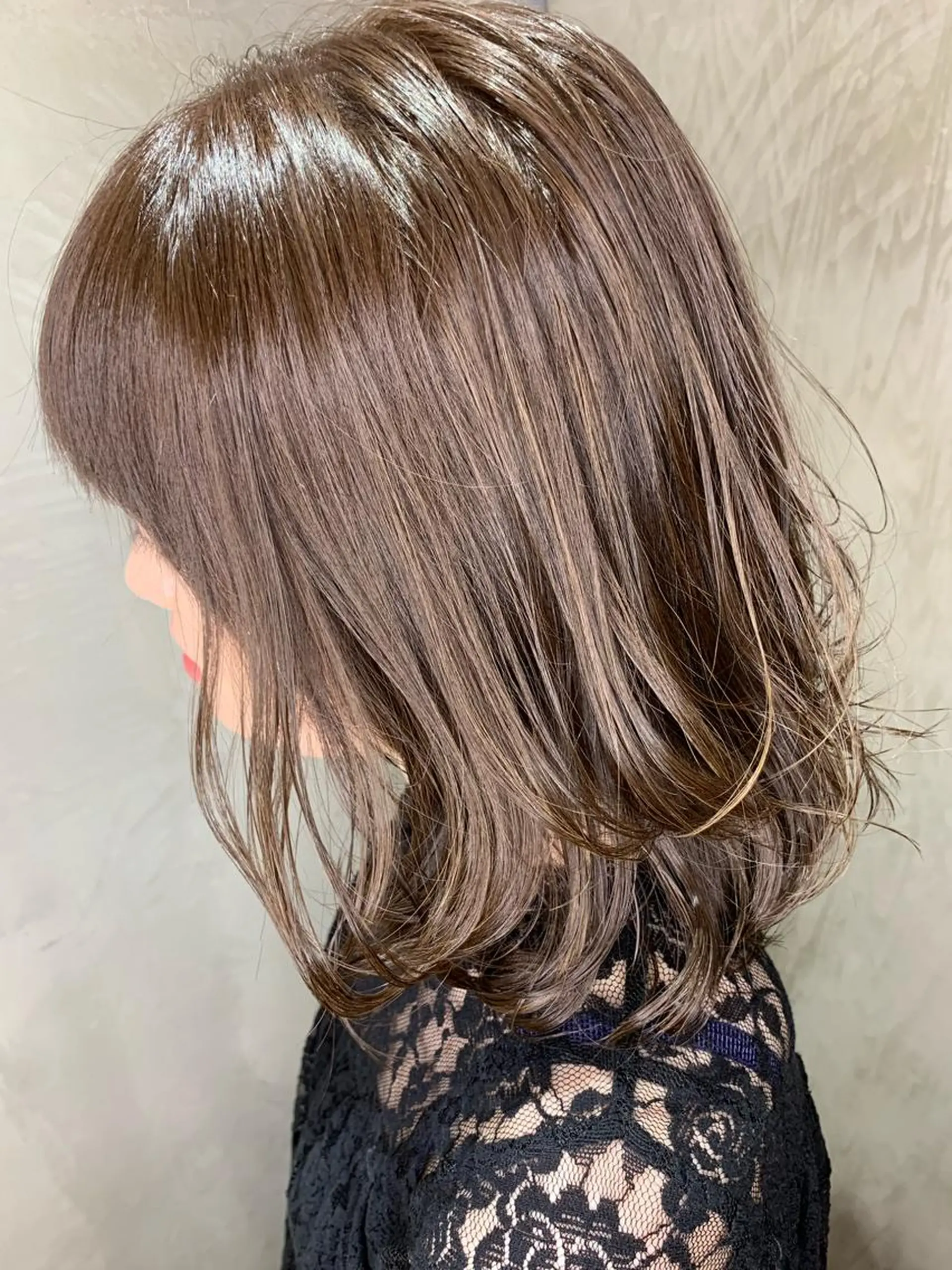 ミディアム ハイライト 佐藤/本物志向の 髪質改善サロンのヘアスタイル