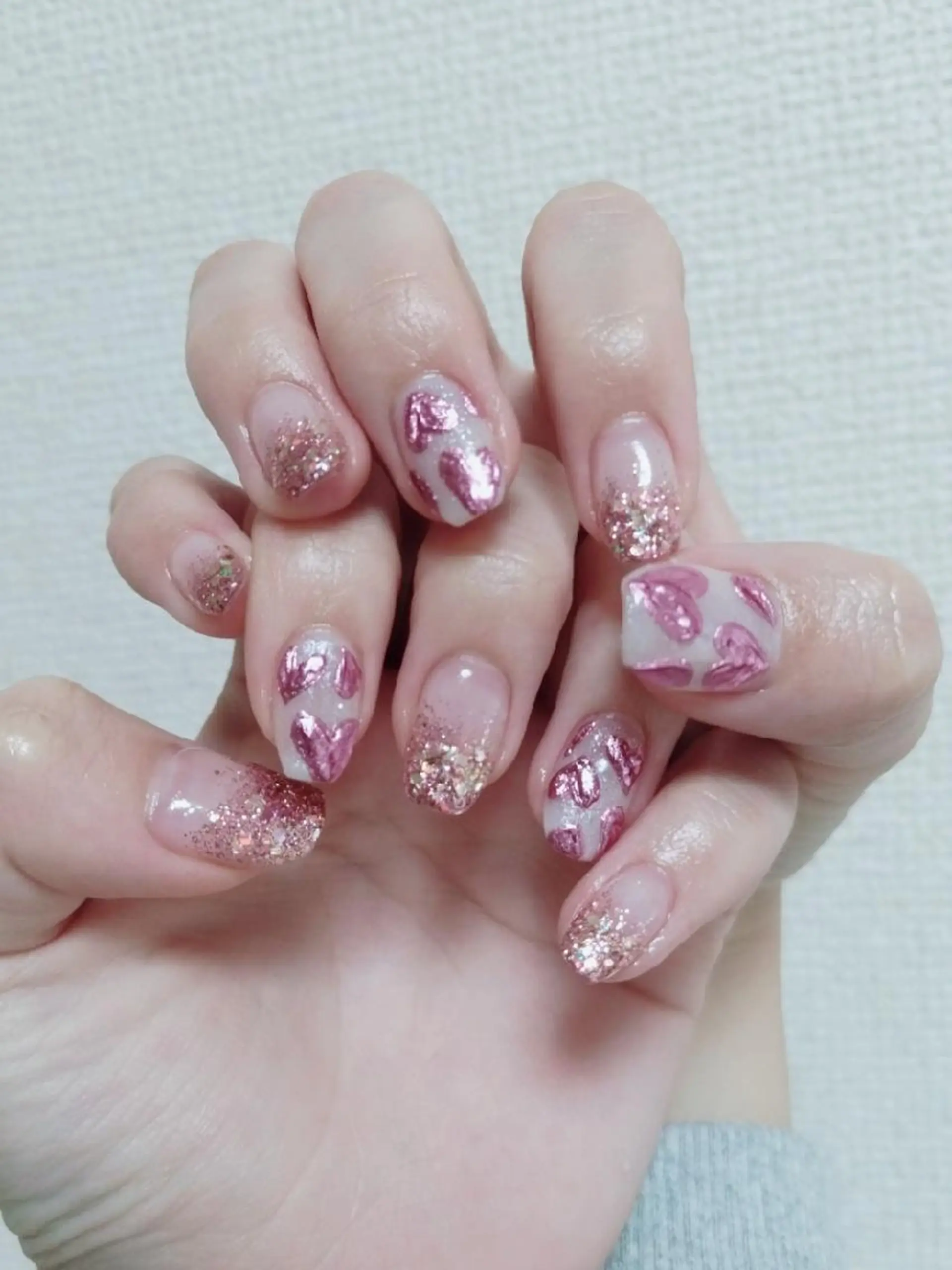 ネイル ハンドネイル 門戸厄神プライベートサロンulunail所属・ulunail mikaのネイルデザイン