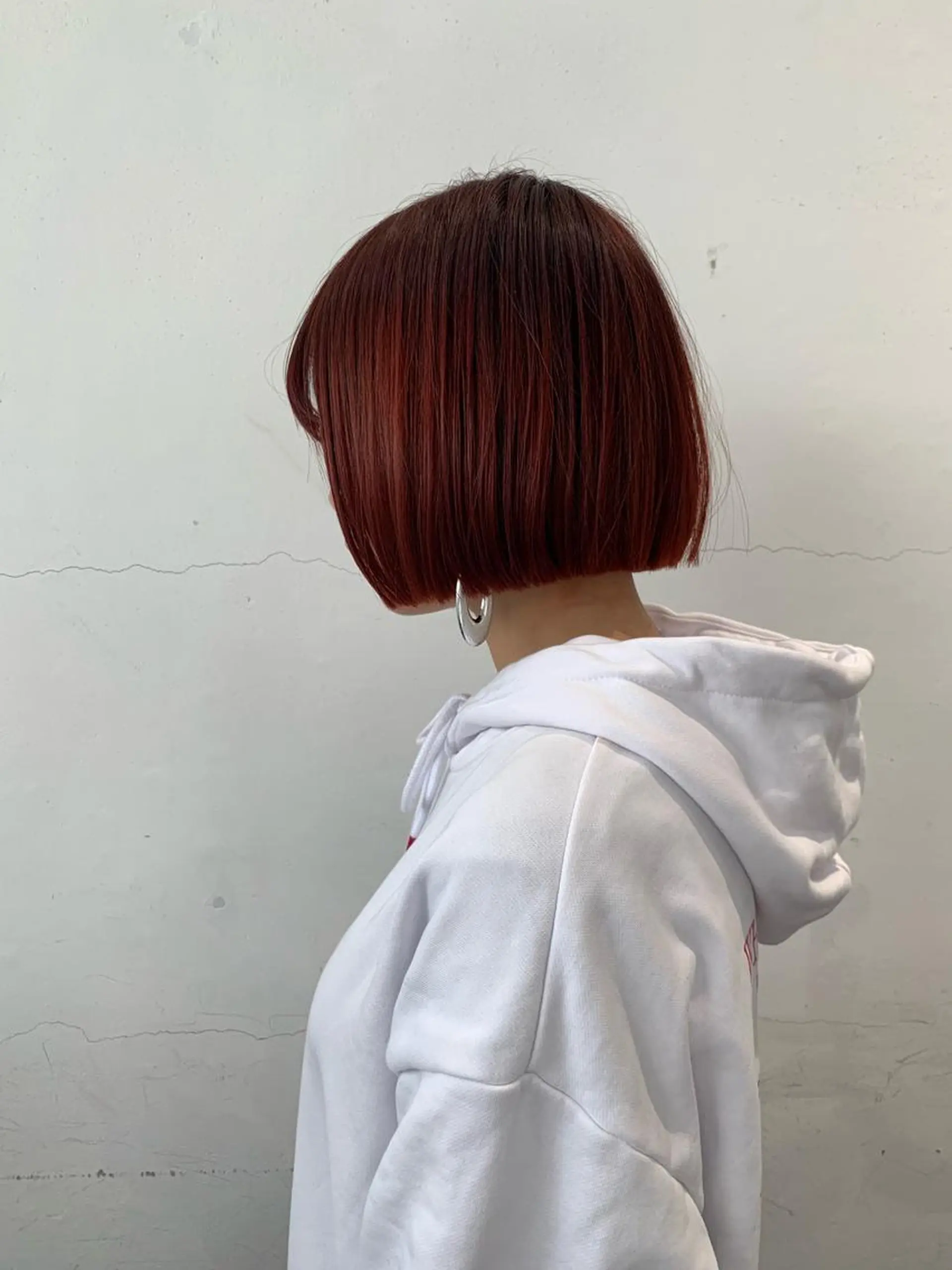 ロング カラー ヘアアレンジ ブリーチ オレンジ ヘアカラー トリートメント THE./ブリーチ 透感カラー/髪質改善のヘアスタイル