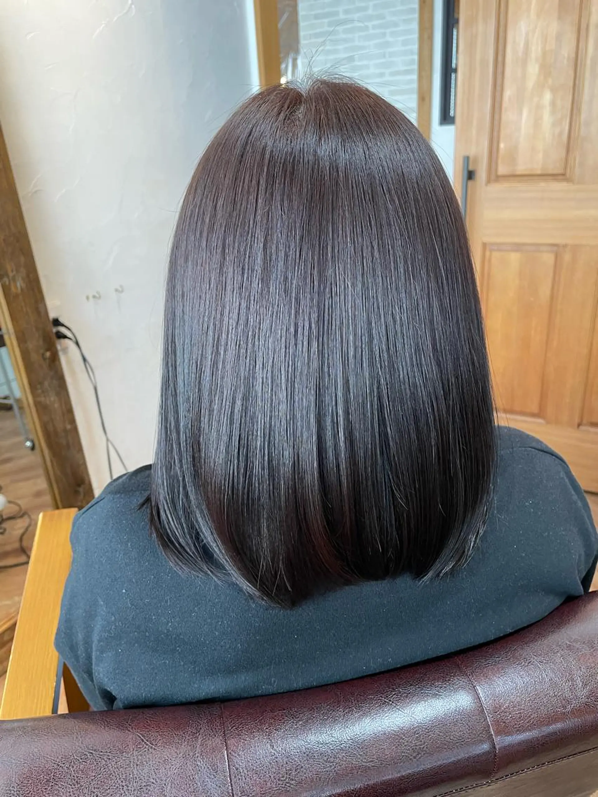 ミディアム カット ヘアカラー トリートメント little×PORTO三宮所属・🧡/艶髪/桑原 拓也/ショート/🧡のヘアスタイル