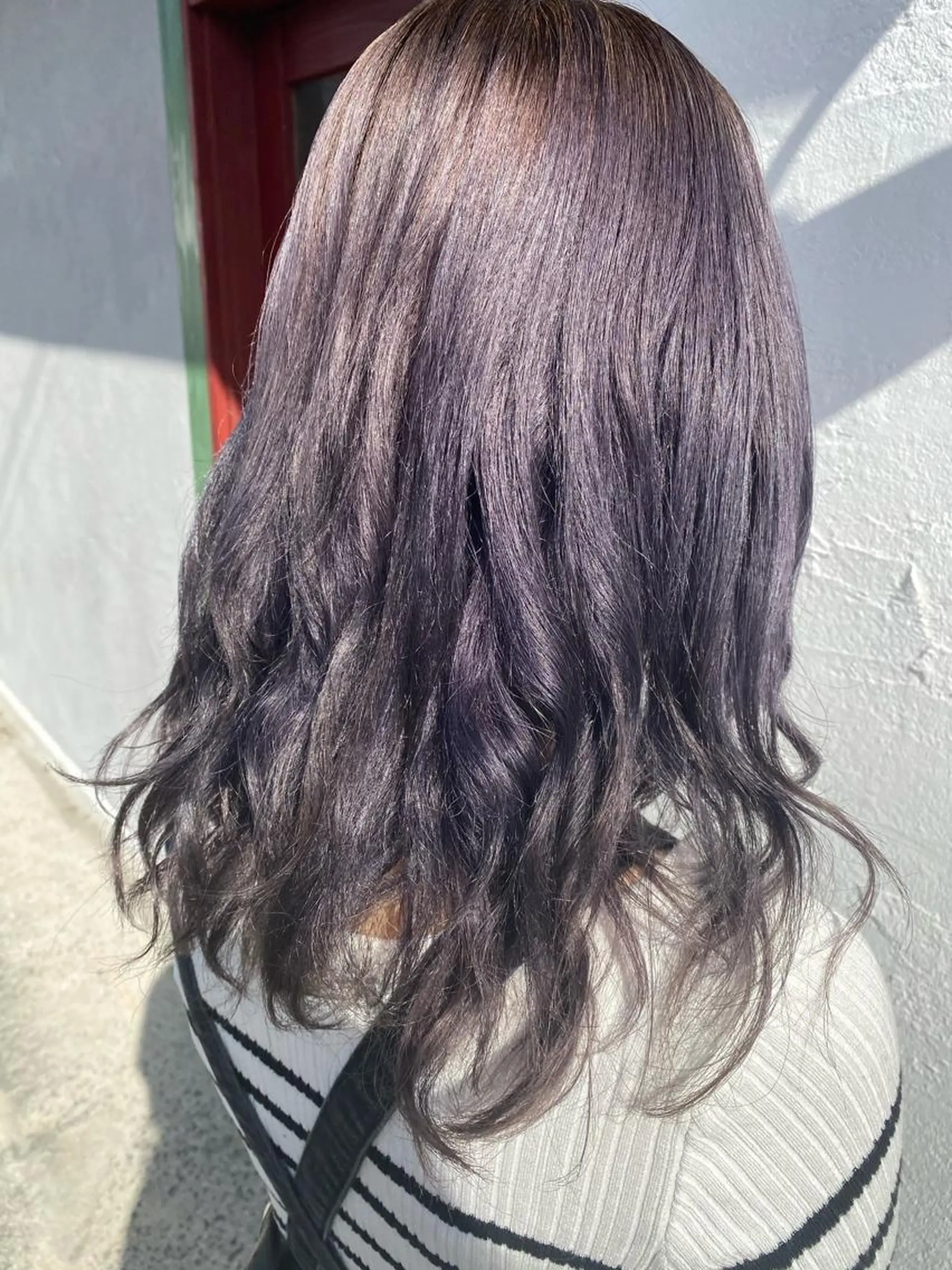 セミロング カラー ヘアアレンジ Design Color🐰アユミのヘアスタイル