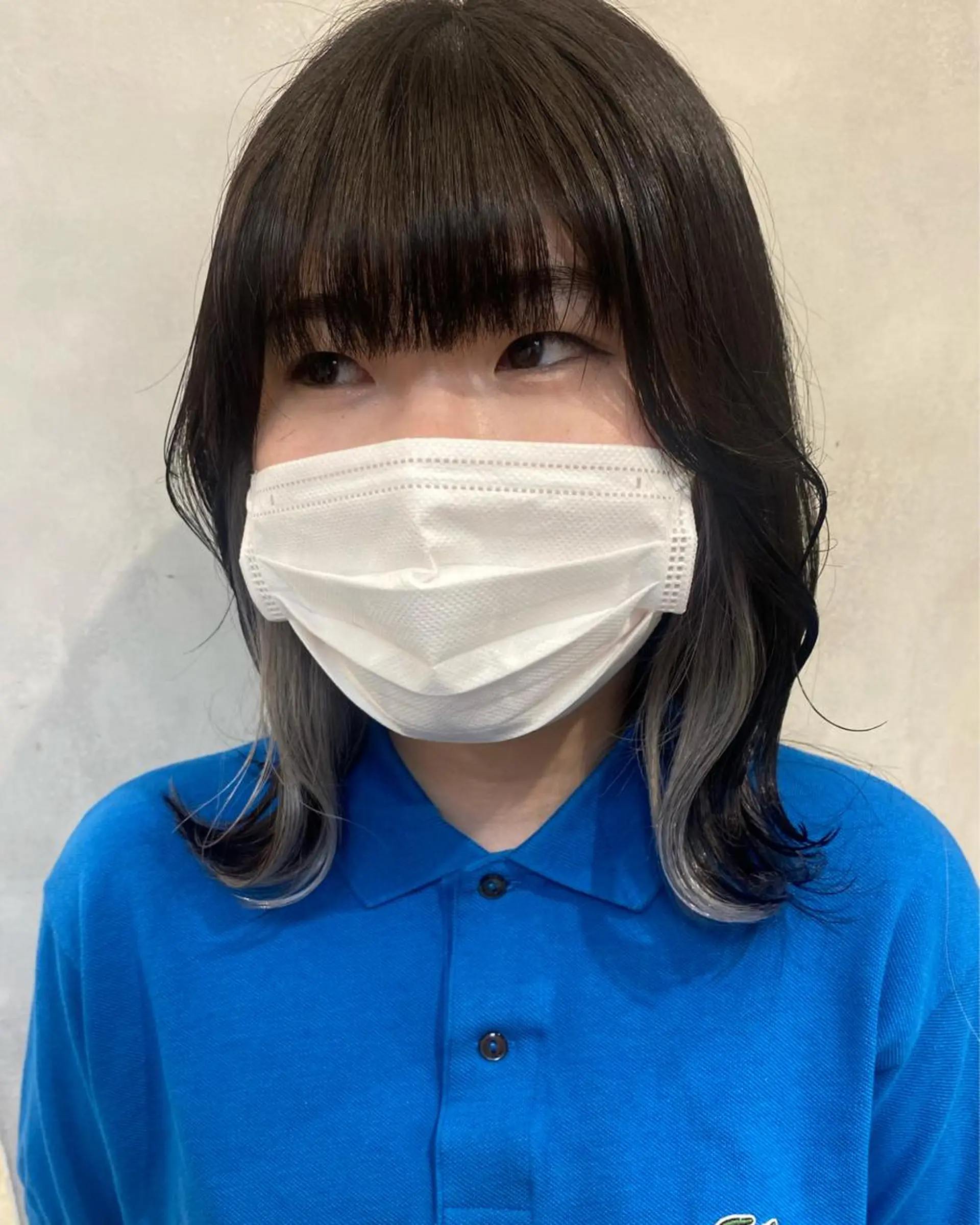 ミディアム カラー ヘアカラー トリートメント デザインカラー/パー マ🦖外岡咲希🦖のヘアスタイル