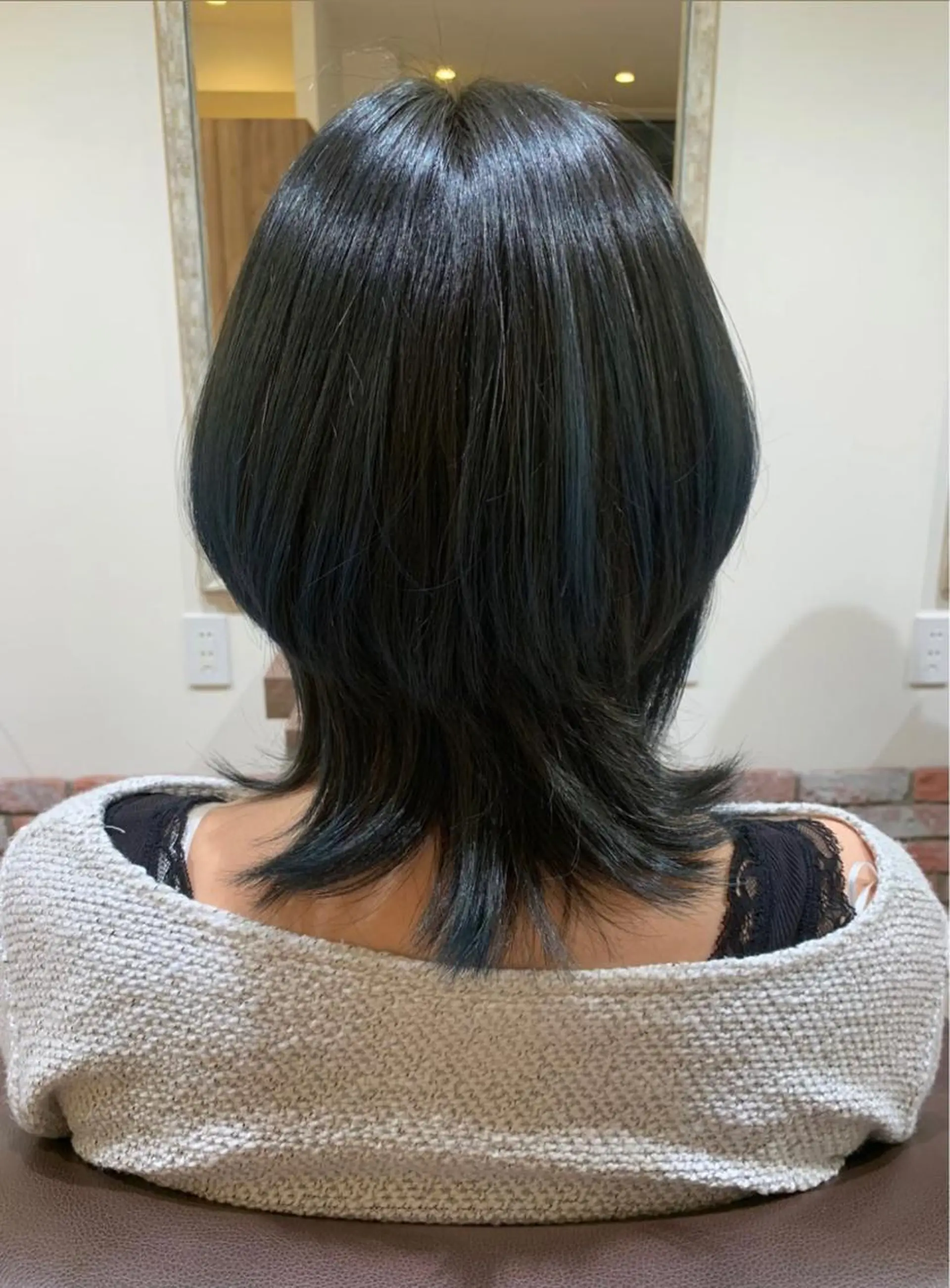 ミディアム カラー ヘアアレンジ 髪質改善&Spa fee南越谷2号店所属・髪質改善/南越谷/ 山岸彩夏のヘアスタイル