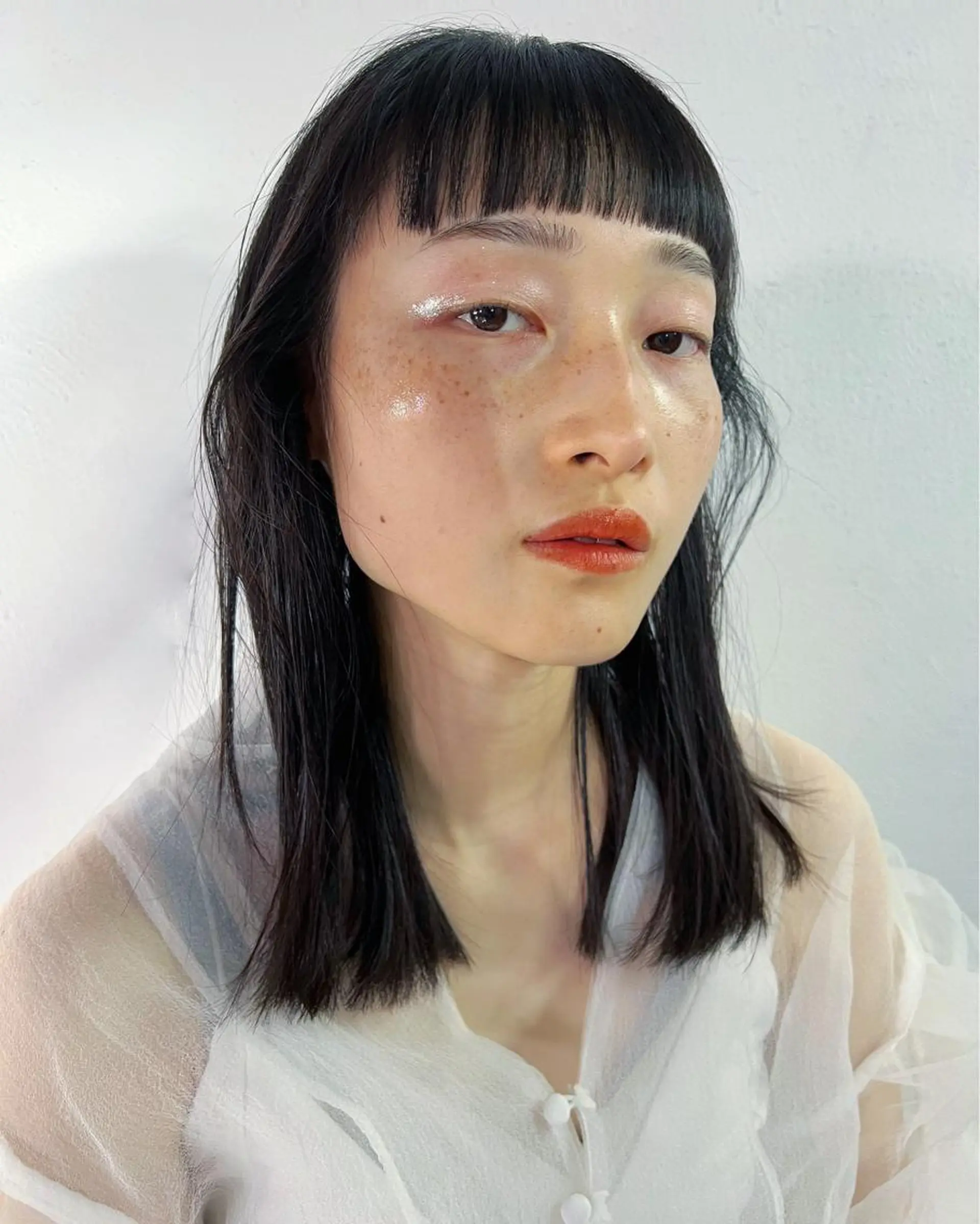 セミロング カラー haco＋所属・圧倒的デザイン力 店長🎨RENAのヘアスタイル