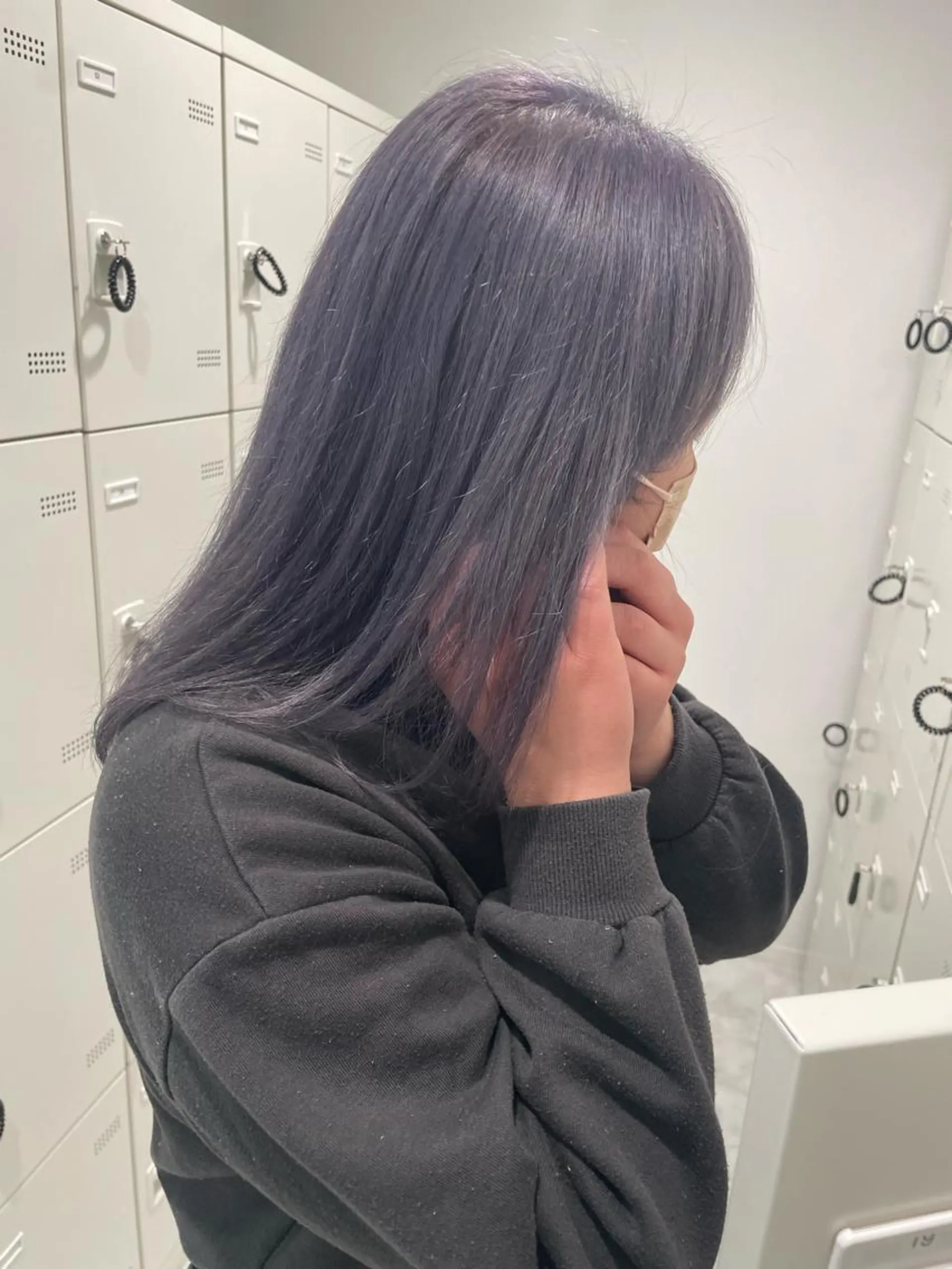 ミディアム カラー 横浜メンズパーマ🔥 大野賢人のヘアスタイル