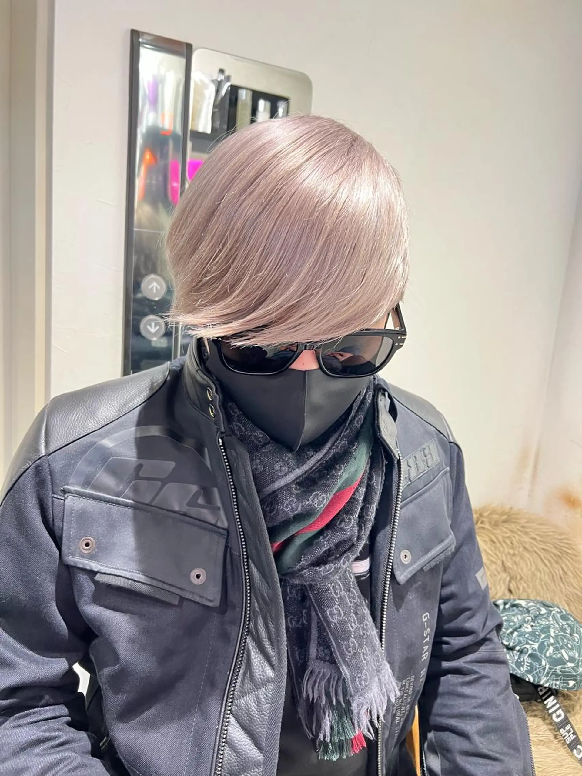 メンズ カット ヘアカラー トリートメント youres hair 髪質改善トリートメント&ヘッドスパ  新宿三丁目店【ユアーズヘア】所属・🦋透明感カラー 👑NODOKA🦋のヘアスタイル