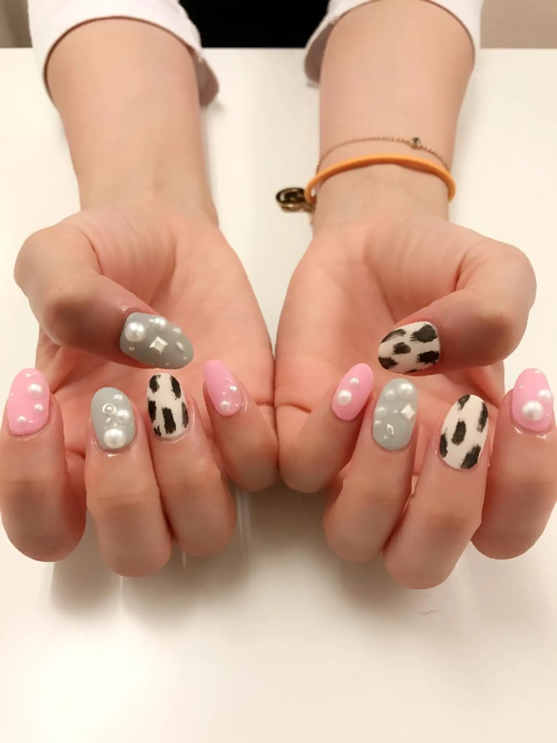 ネイル マットネイル ピンク Sunny side nailのネイルデザイン