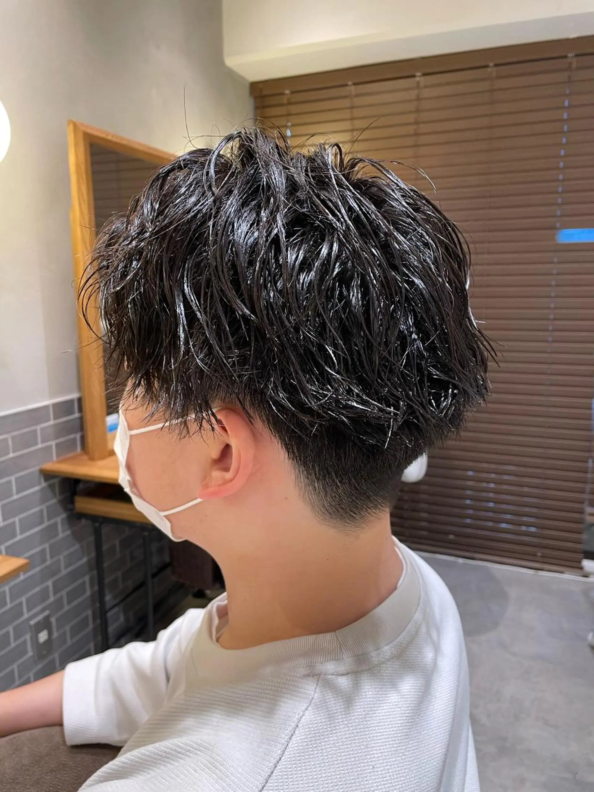 ミディアム パーマ 💫メンズ専門 大木肖愉夢💫のヘアスタイル