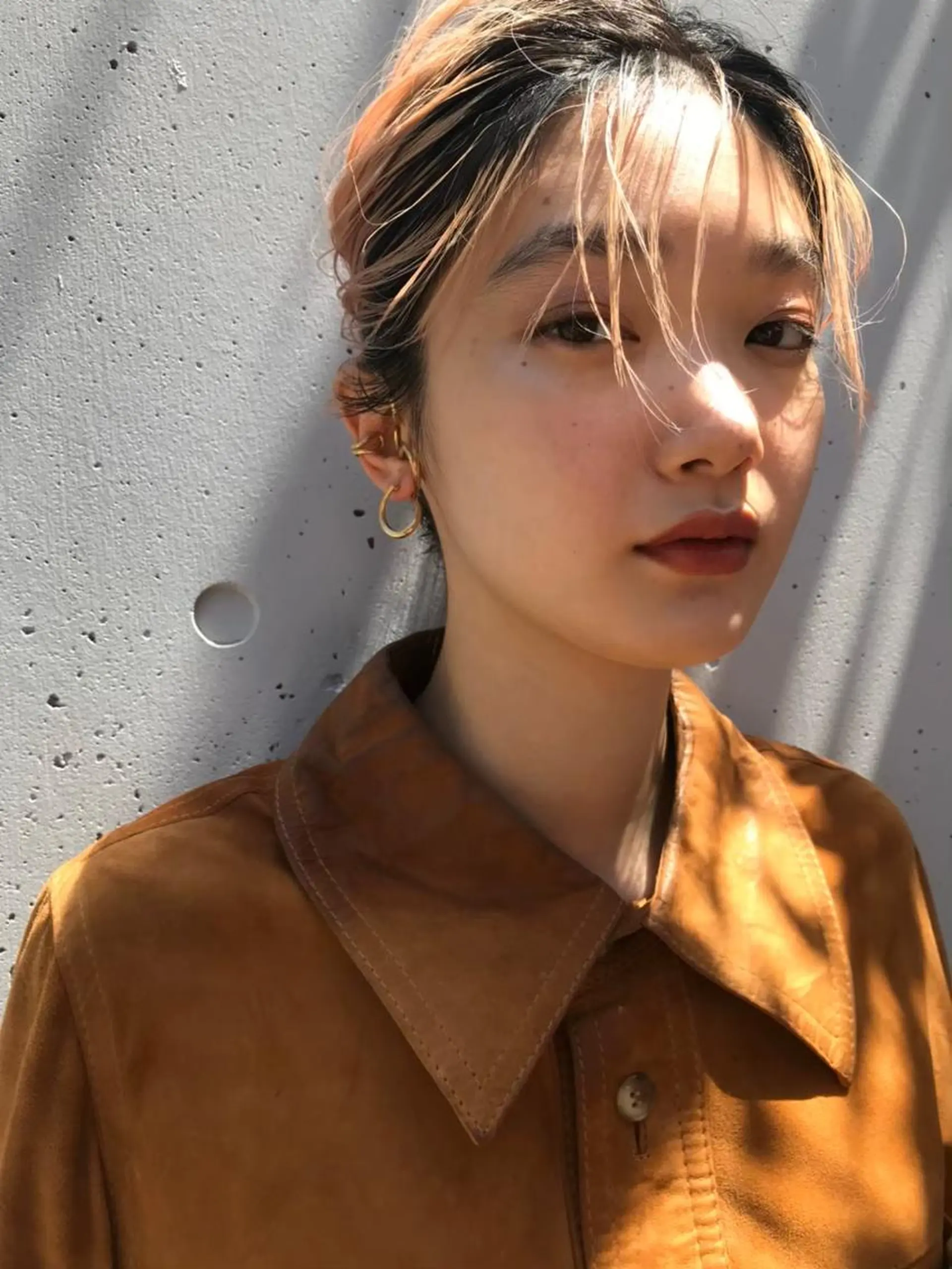 ミディアム ヘアアレンジ ミディアムパーマ ボブ ハイライト 髪質改善 トリートメント 💈Chlom💈_ 公式_NewOpenのヘアスタイル