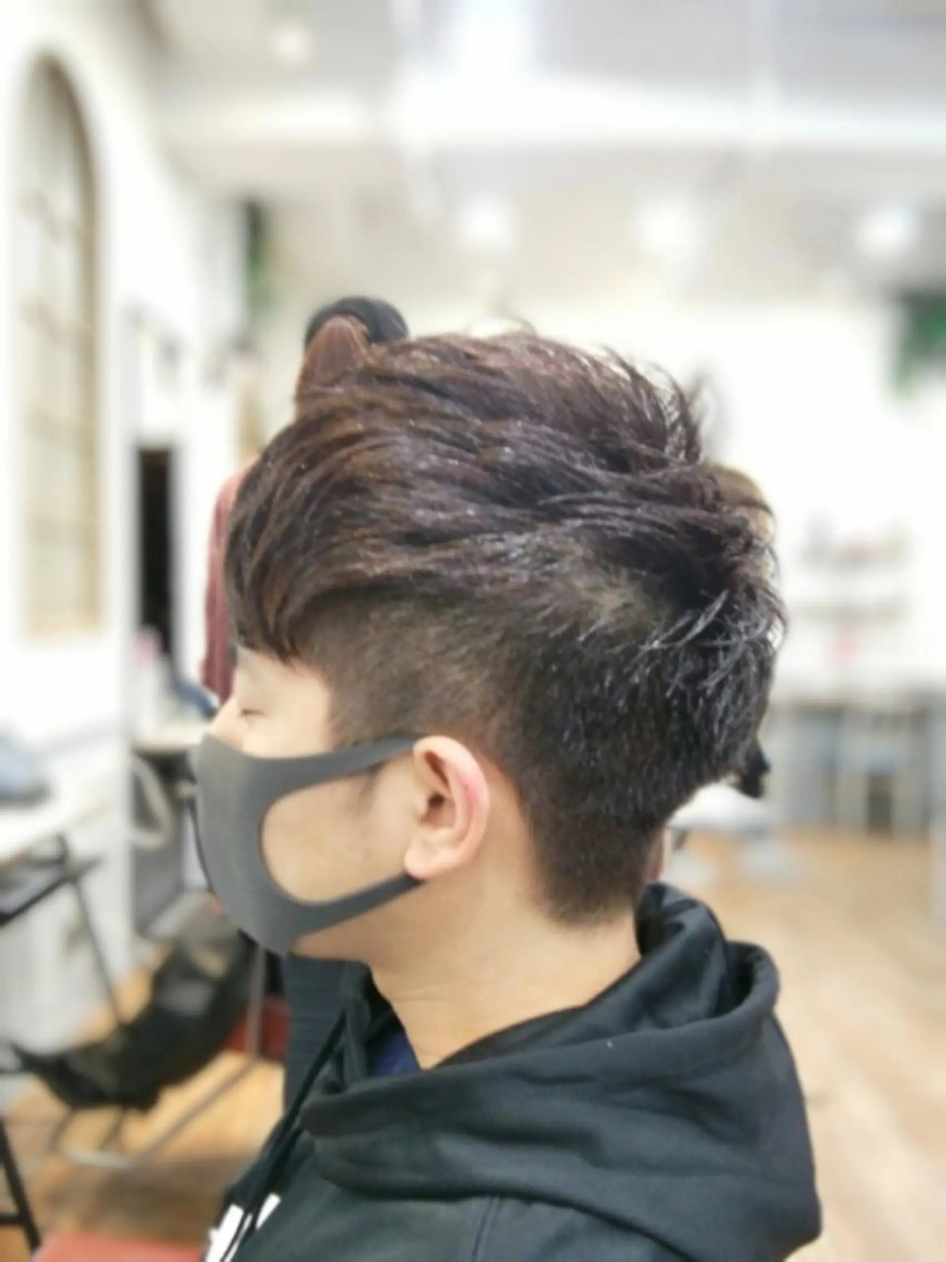 ショート メンズ カラー 菅原 綾のヘアスタイル