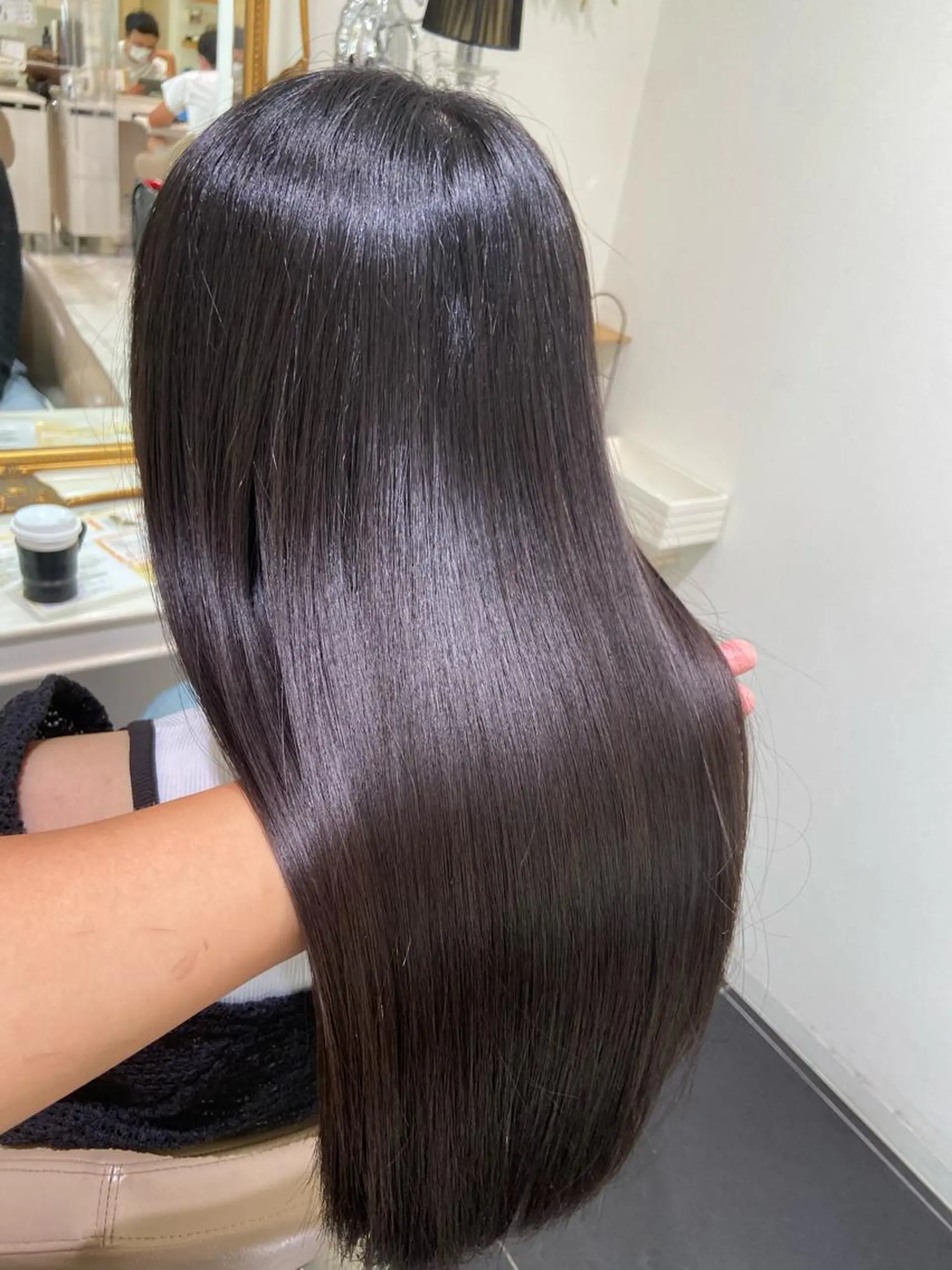 ロング カット トリートメント 清藤 綾のヘアスタイル