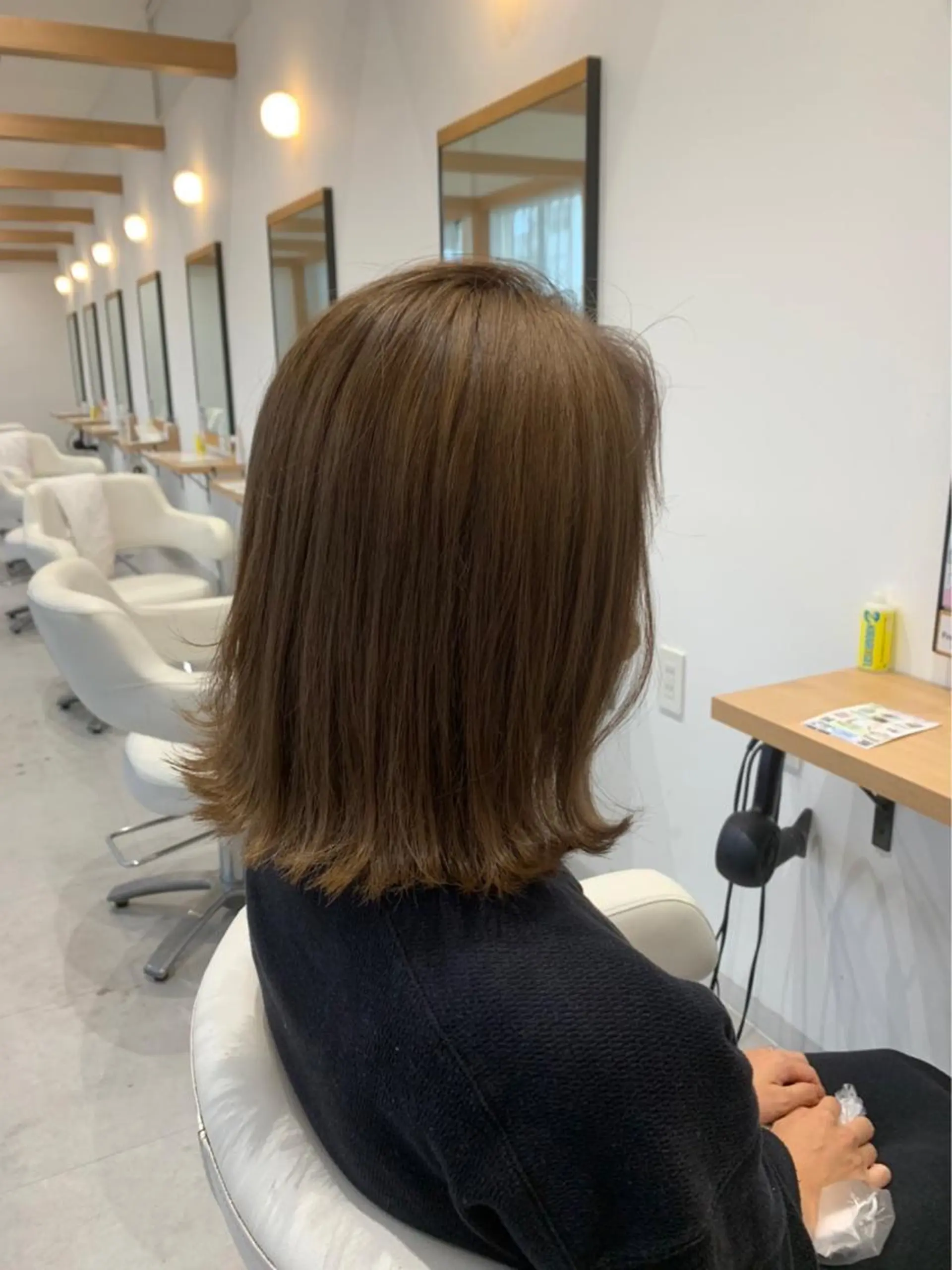 ミディアム ヘアカラー トリートメント 三谷 直哉のヘアスタイル