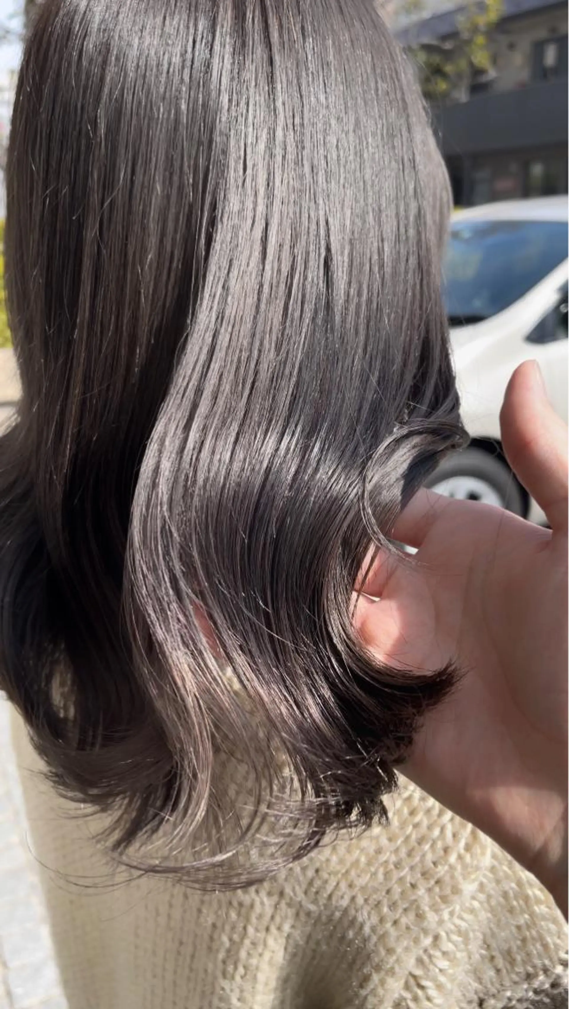 ロング カラー ブリーチ トリートメント カット ヘアカラー トリートメント レイヤーカット/ ブリーチカラー/雅人のヘアスタイル