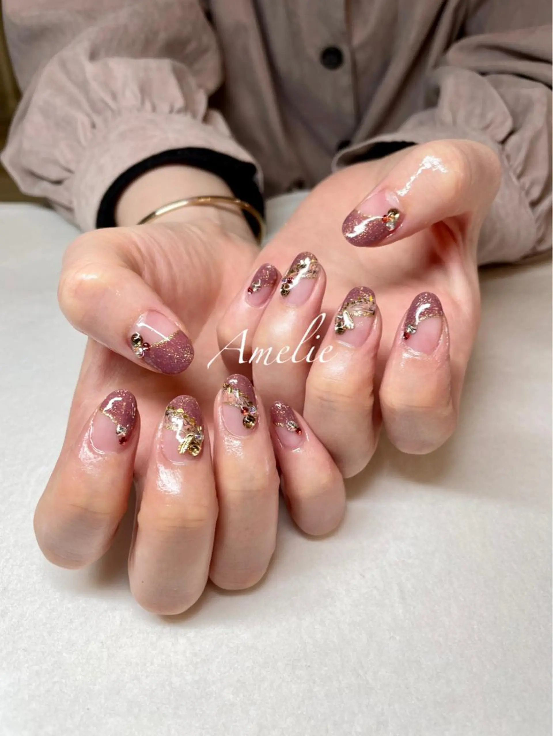 ネイル ジェルネイル パラジェル yo koのネイルデザイン