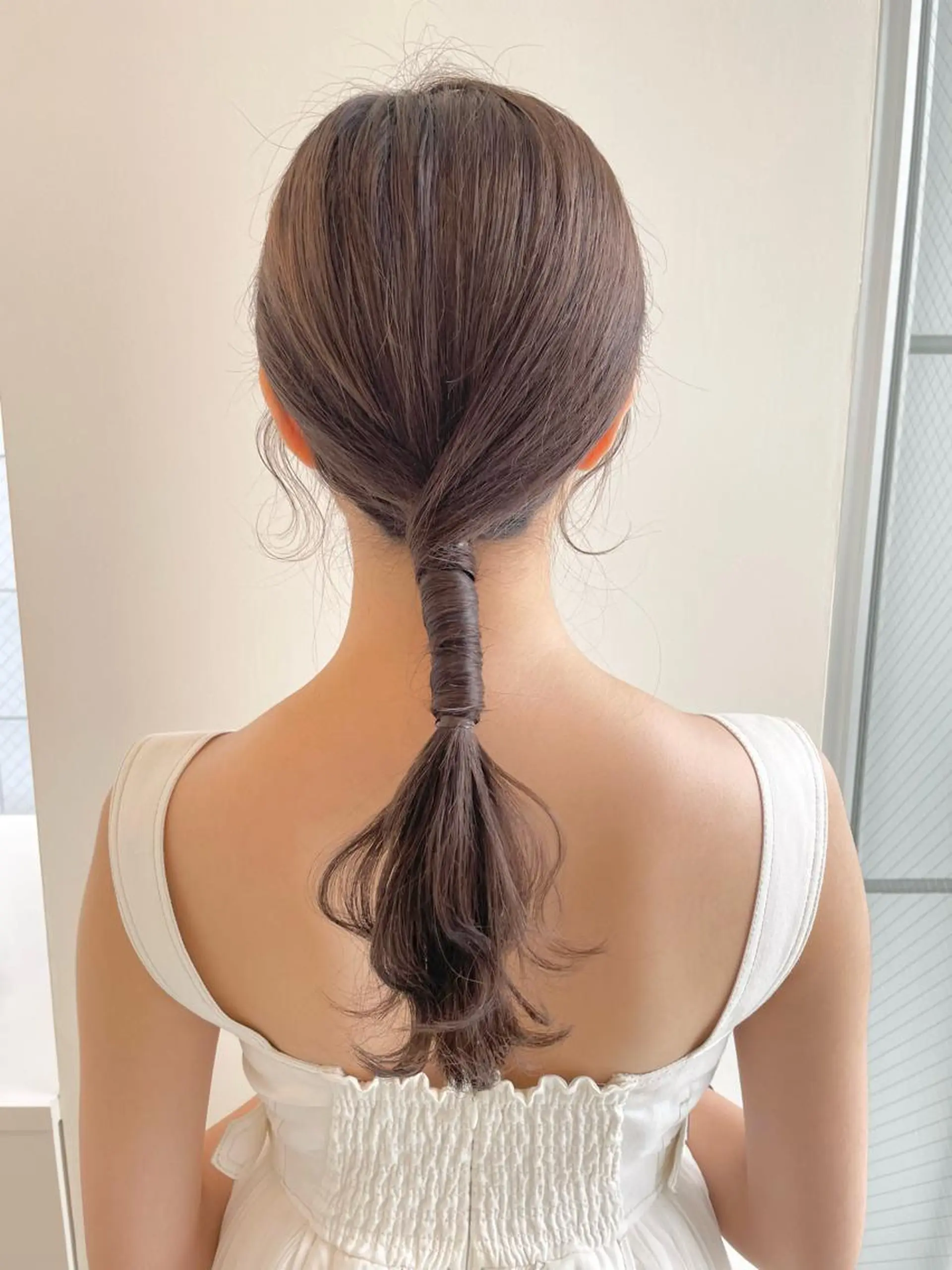 ロング 永井 瑞穂のヘアスタイル