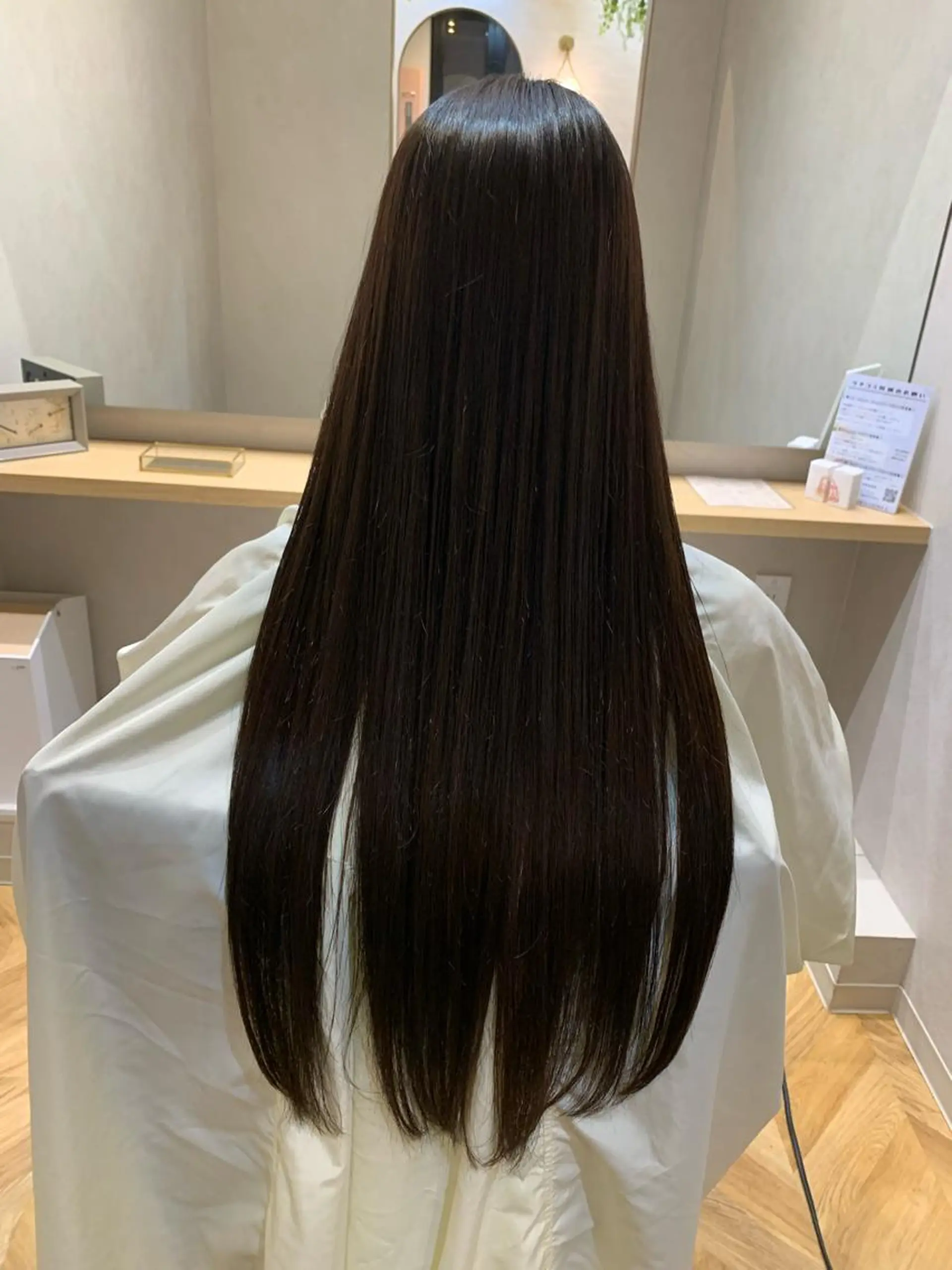 ロング カット ヘアカラー 縮毛矯正 newiネウィ _naoのヘアスタイル