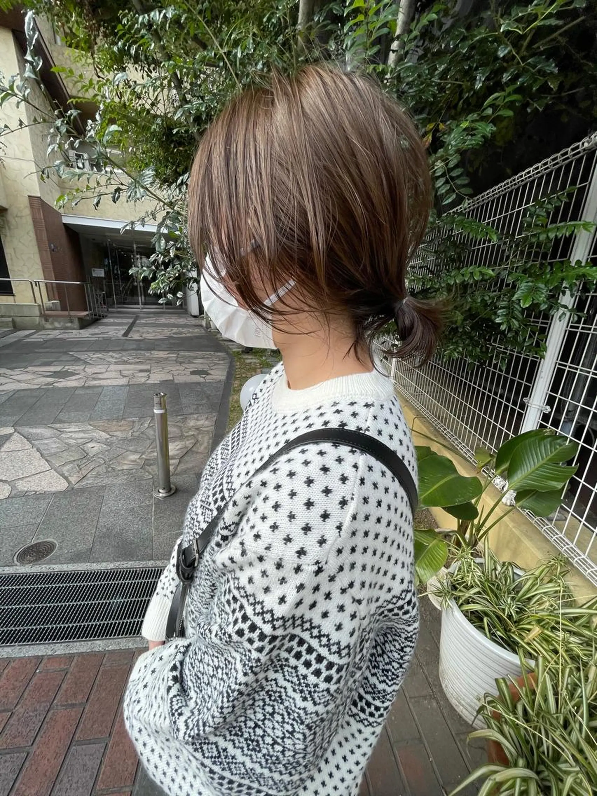 カラー ヘアアレンジ 🙃 透明感カラー/ボブのヘアスタイル