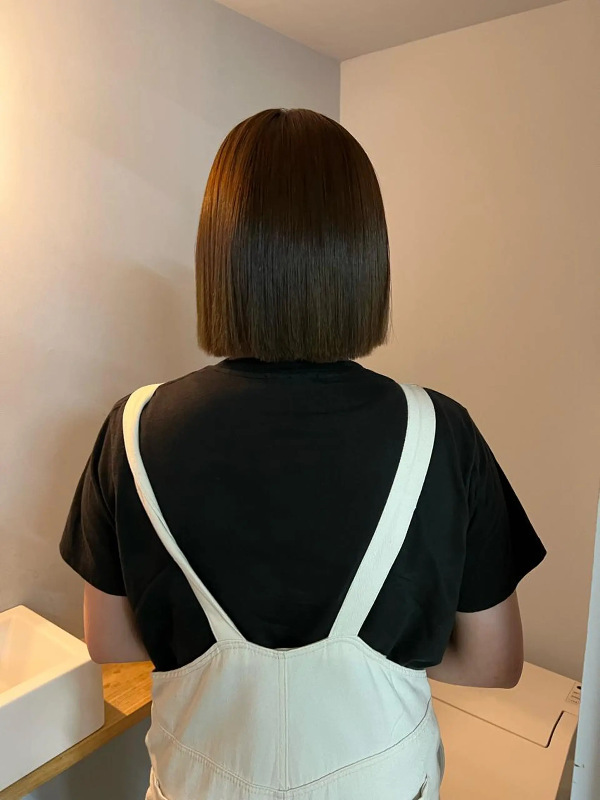 ミディアム 舟橋耀/ブリーチカラ ー/レイヤーカットのヘアスタイル