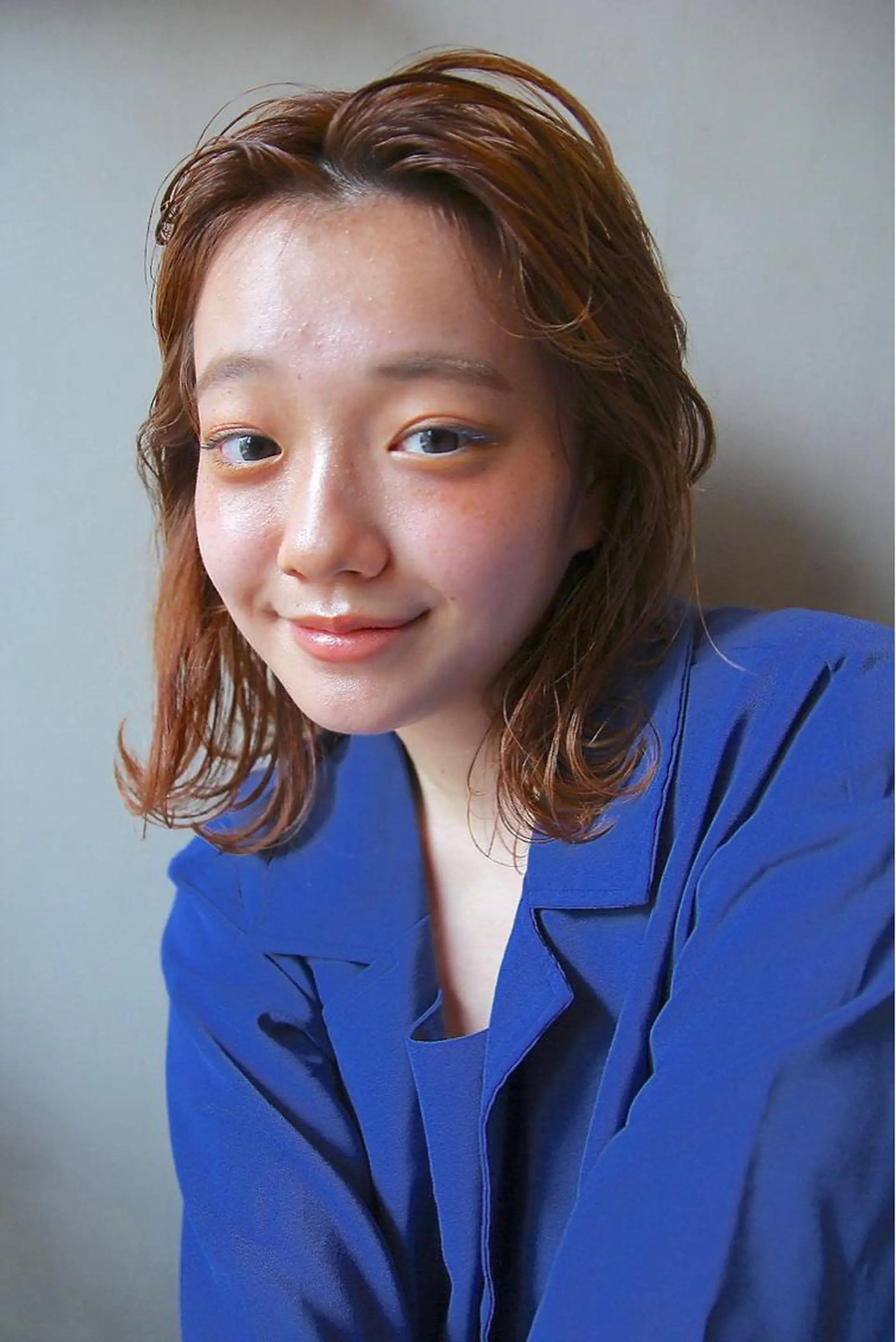 ミディアム Null 表参道所属・岩下昂世/ ハイトーン/デザインのヘアスタイル