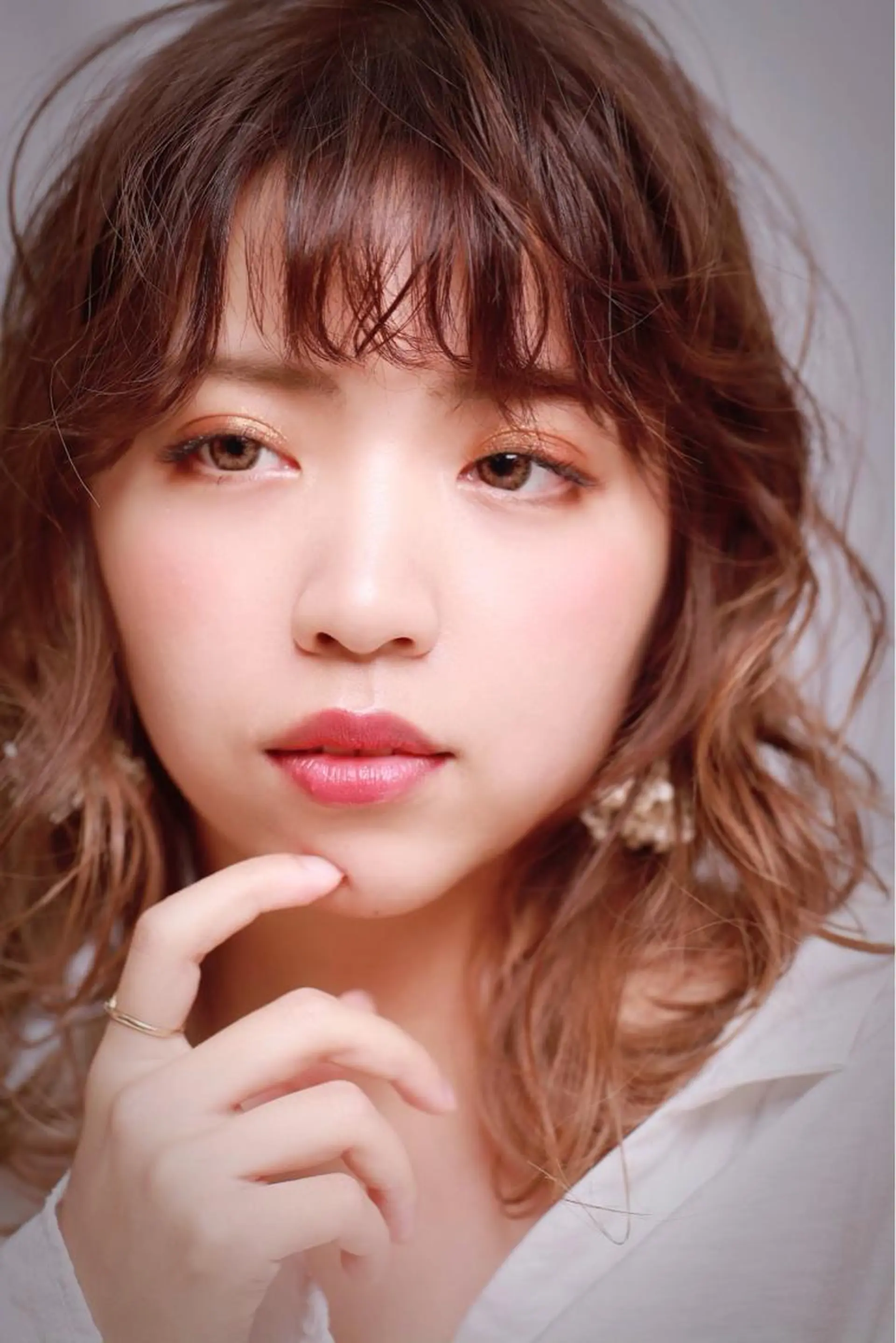 セミロング パーマ 古川 琴美のヘアスタイル