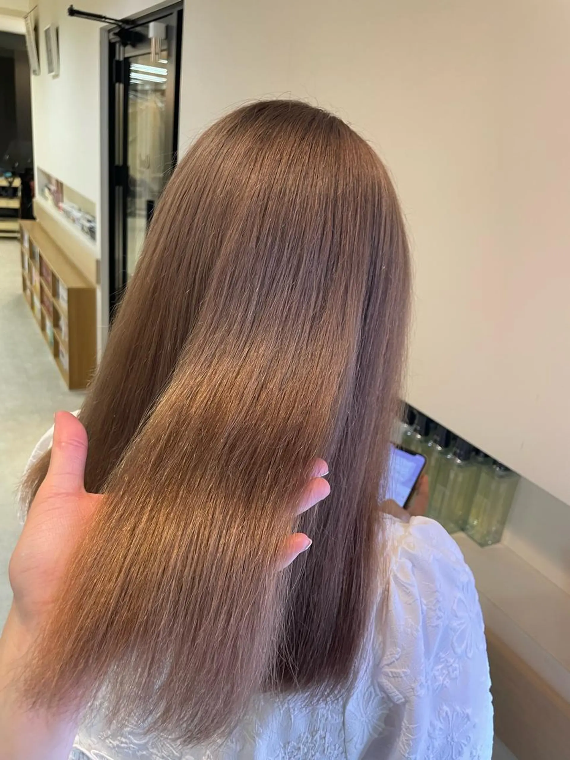 セミロング カラー ヘアカラー トリートメント ✰︎Rad✩.*˚‪ カノンのヘアスタイル