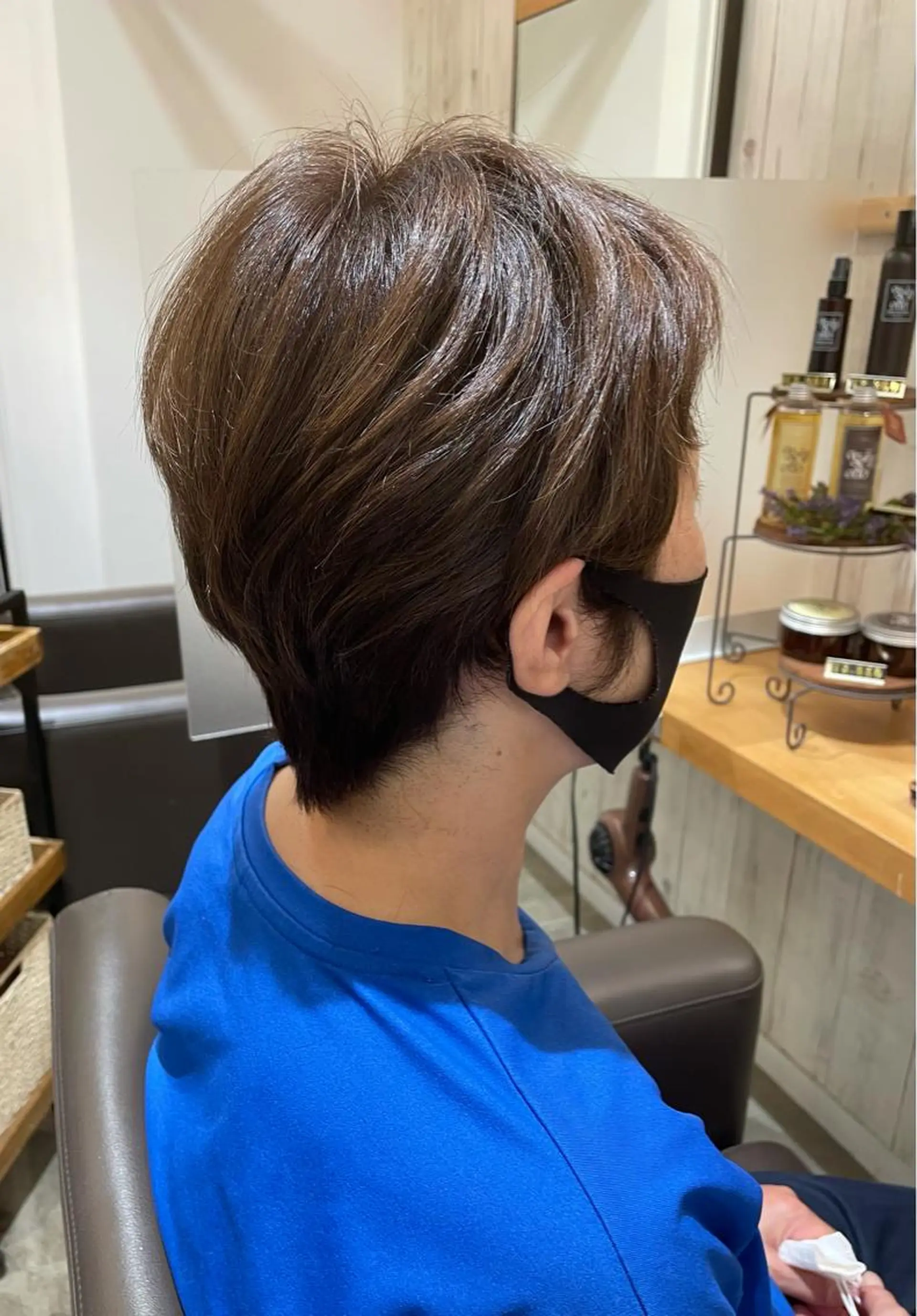 ショート ショートレイヤー レイヤーカット ショートヘア 高木 櫻のヘアスタイル