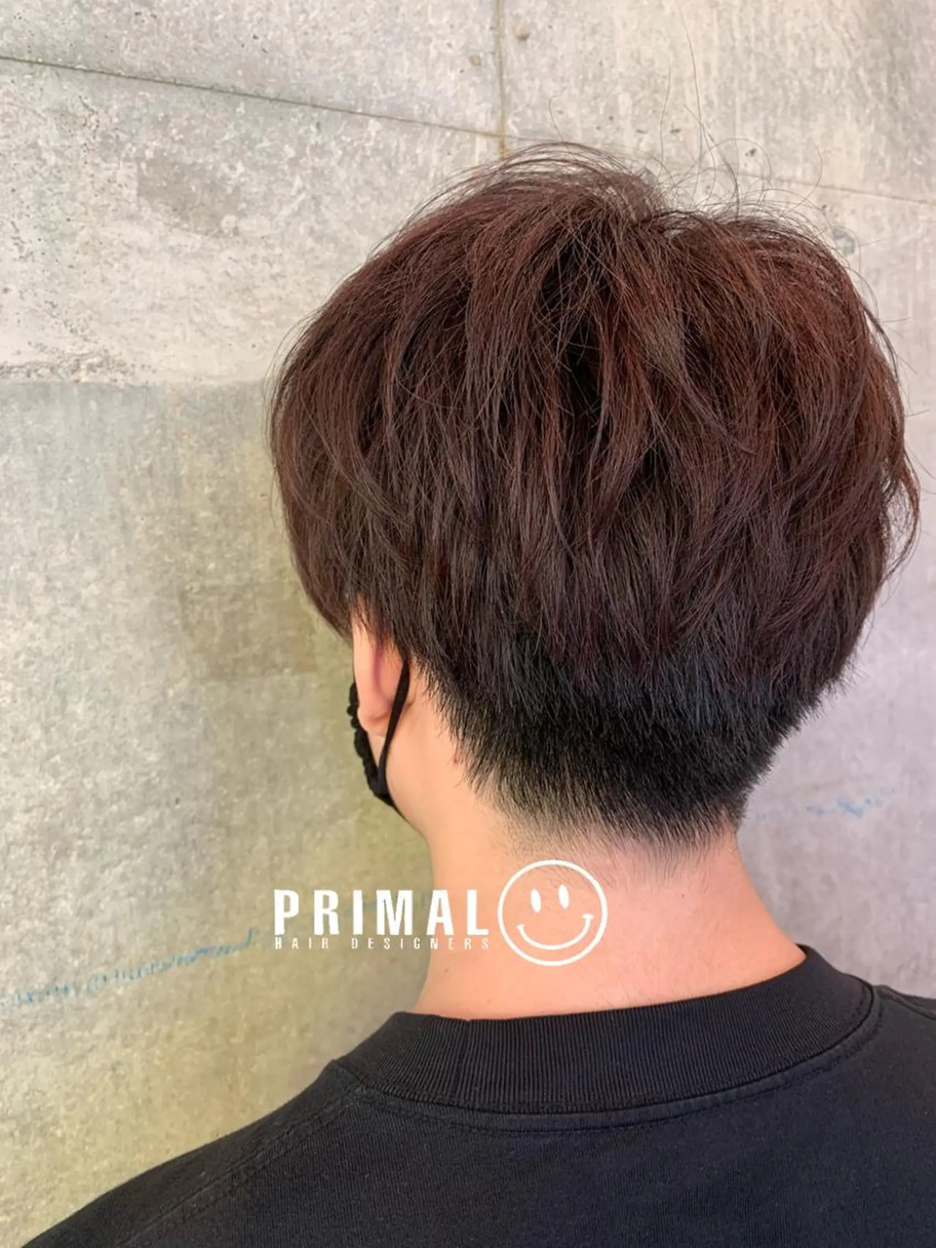 ショート メンズ カット ヘアカラー 佐瀬竜矢PRIMAL /portのヘアスタイル
