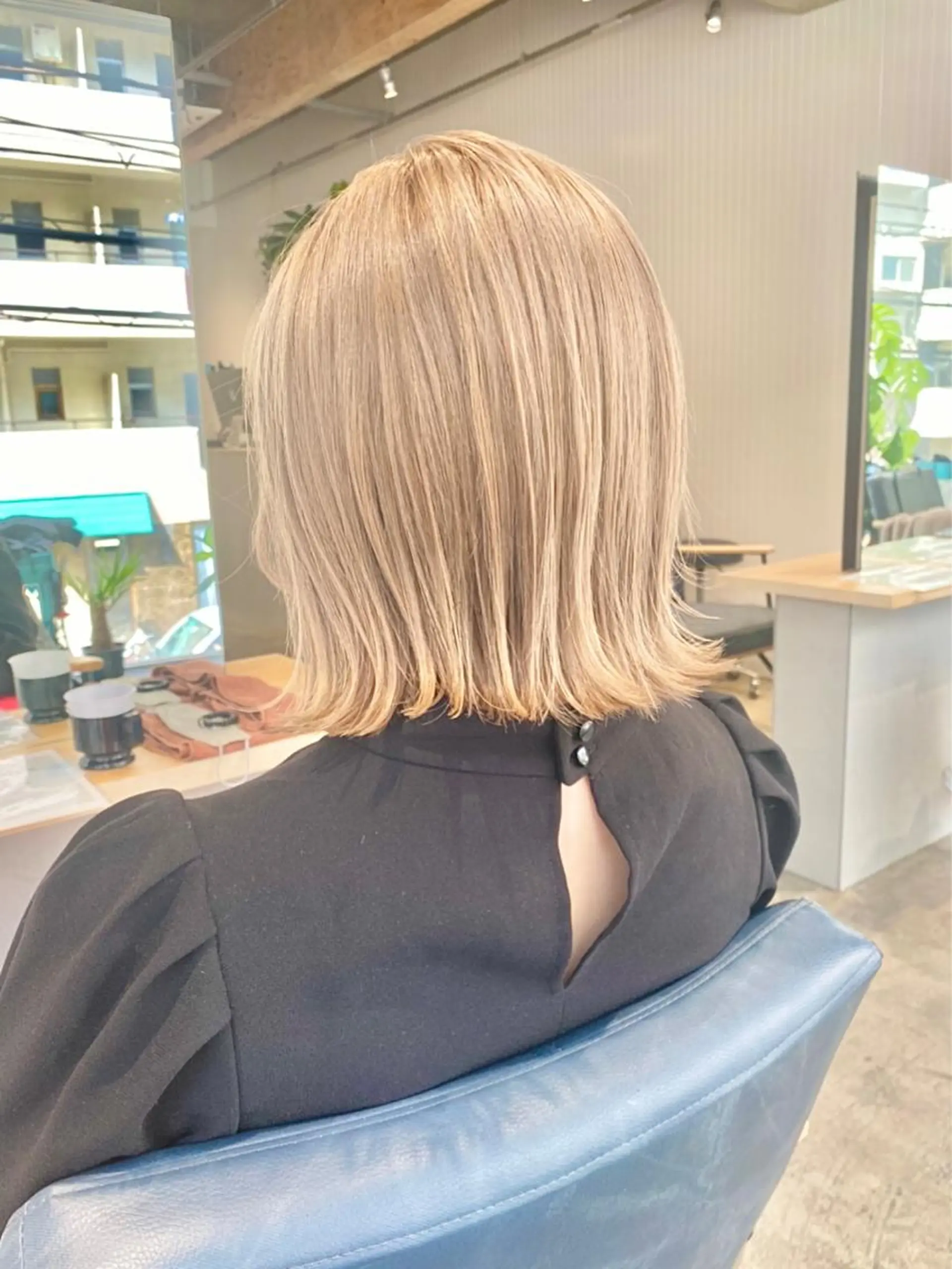 ミディアム Libelle hair salonのヘアスタイル