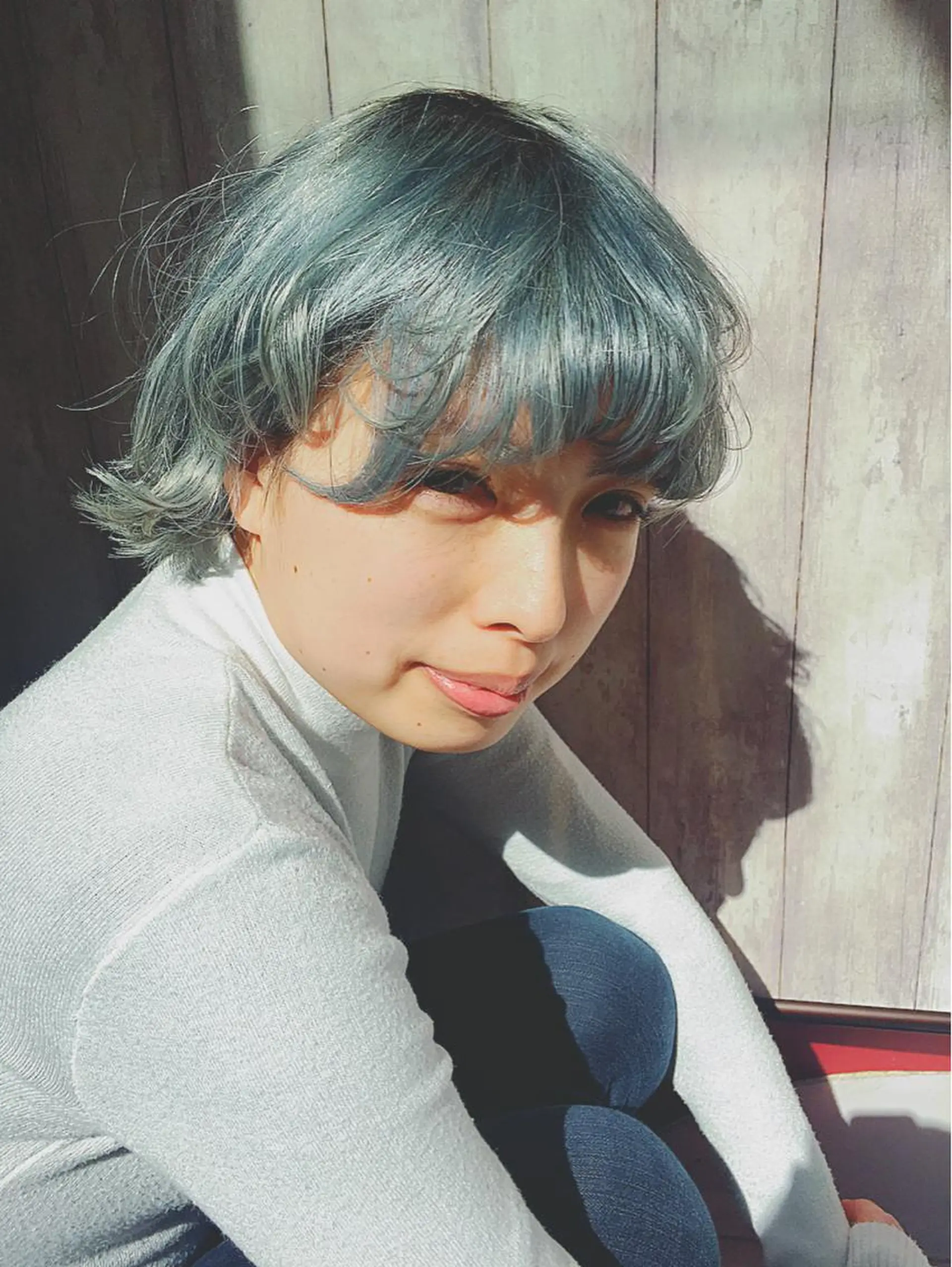 ショート カラー パーマ boutique misakiのヘアスタイル