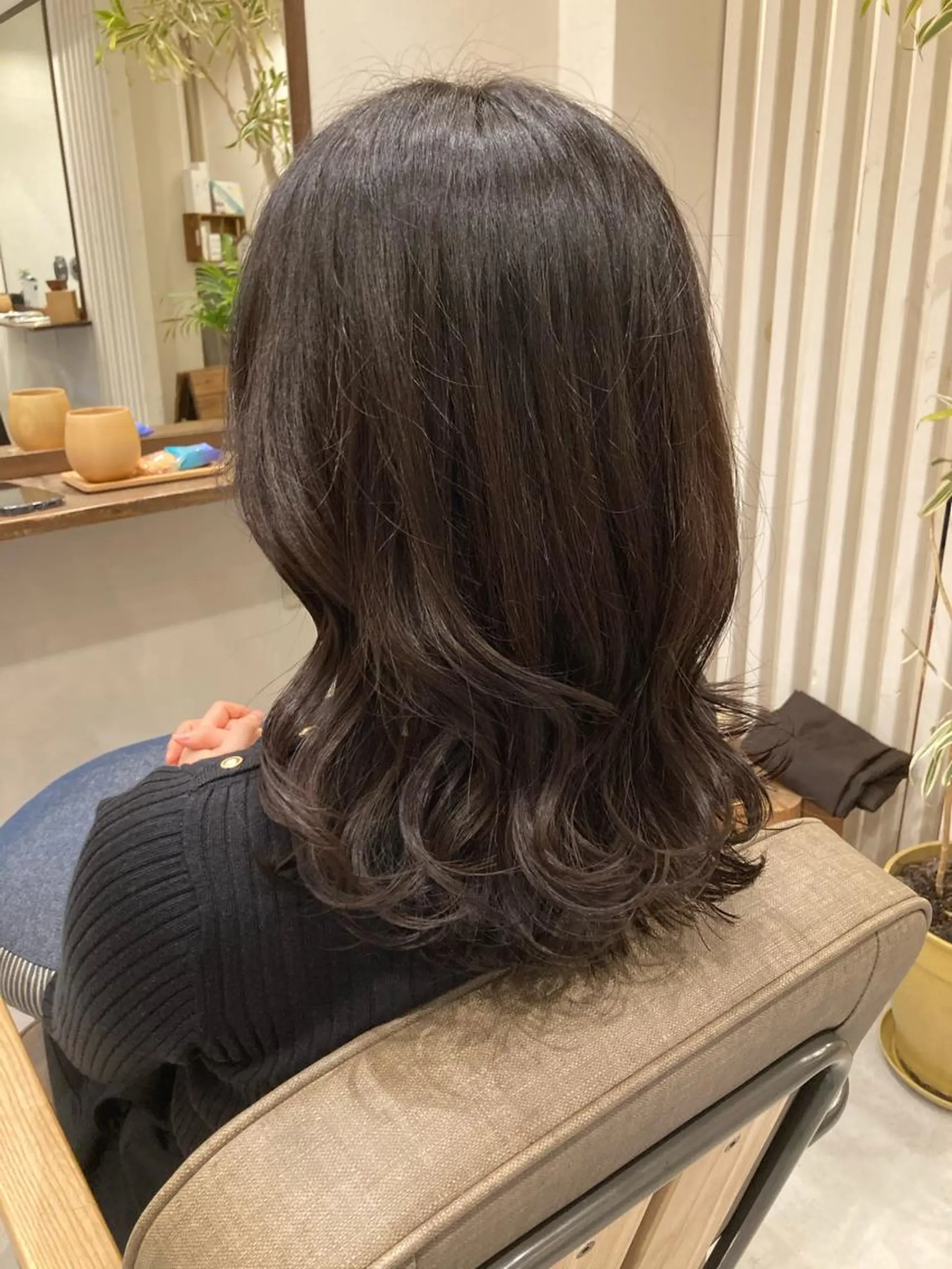セミロング mu-kicii 三鷹店所属・撮影モデル募集中☆ オグリヤスエのヘアスタイル