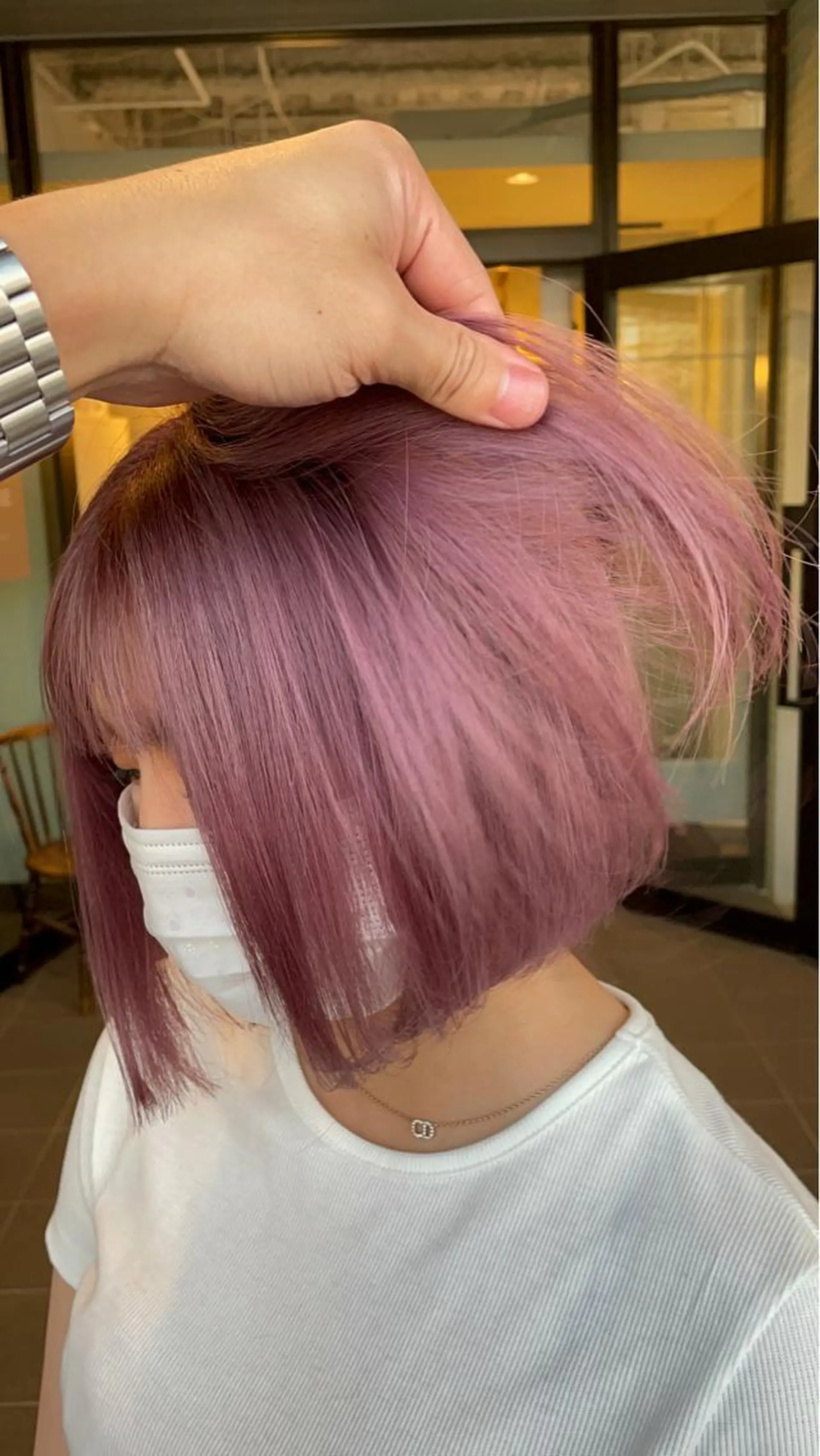 ミディアム ヘアカラー Hardy (ハーディ)所属・Hardy ショータのヘアスタイル