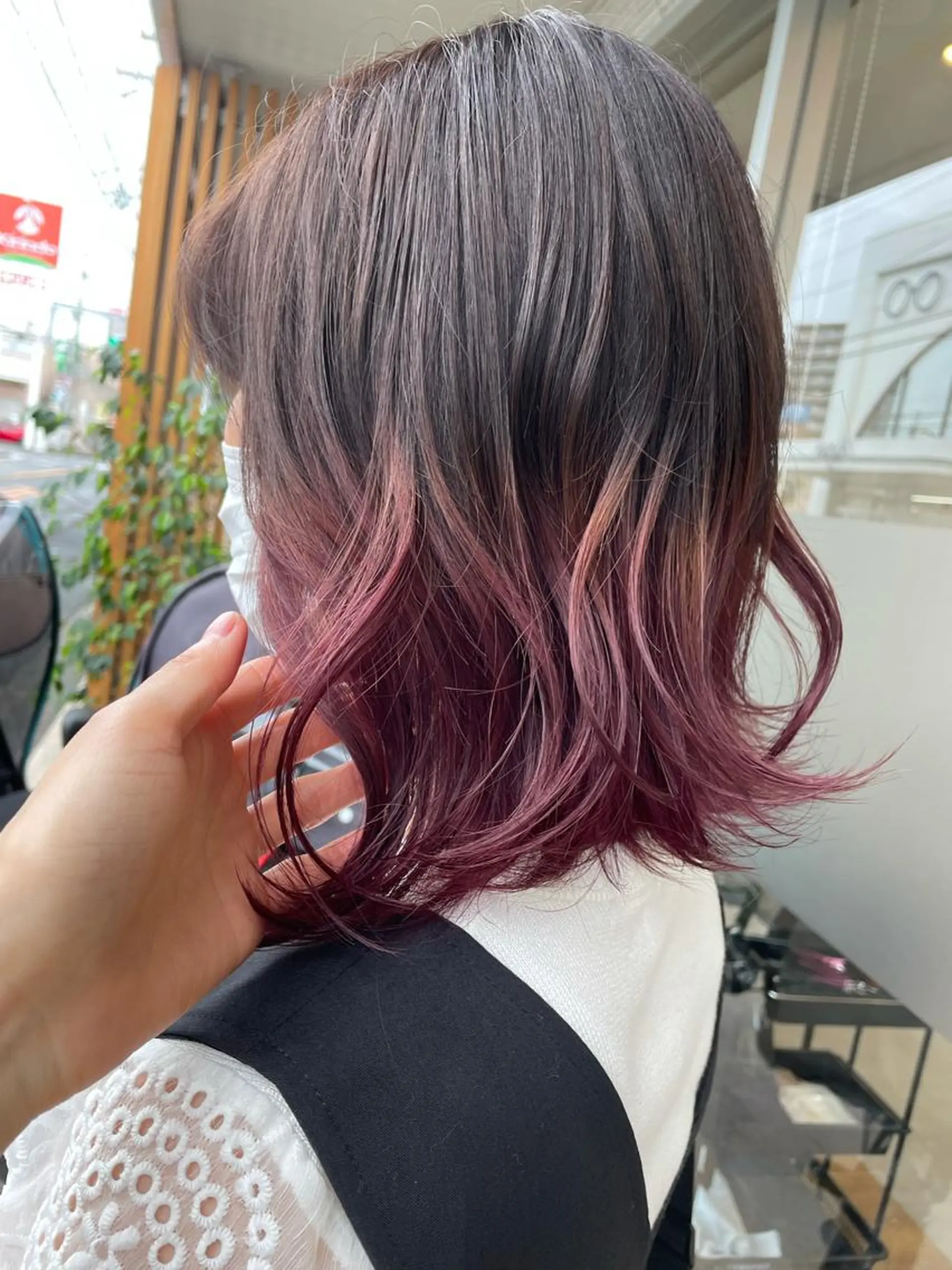 カラー 宮崎 千夏のヘアスタイル