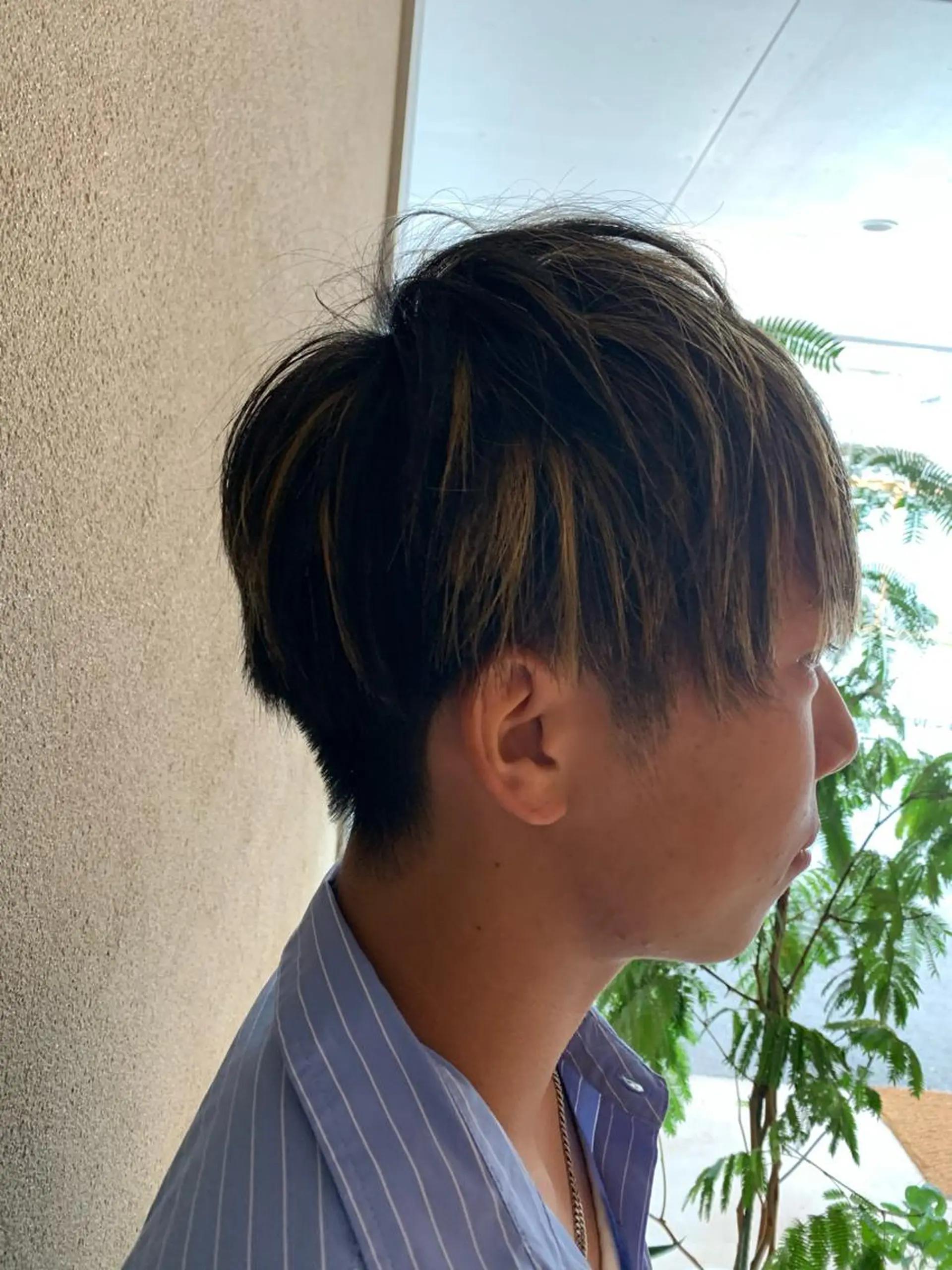 カラー ブリーチ ハイライトカラー ヘアカラー PADOU平松 典幸のヘアスタイル