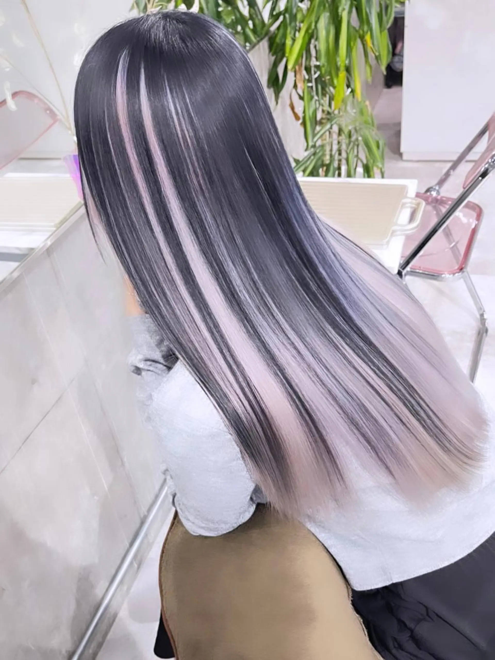 ロング Lavy kyoto所属・Lavy カラー&エクステのヘアスタイル