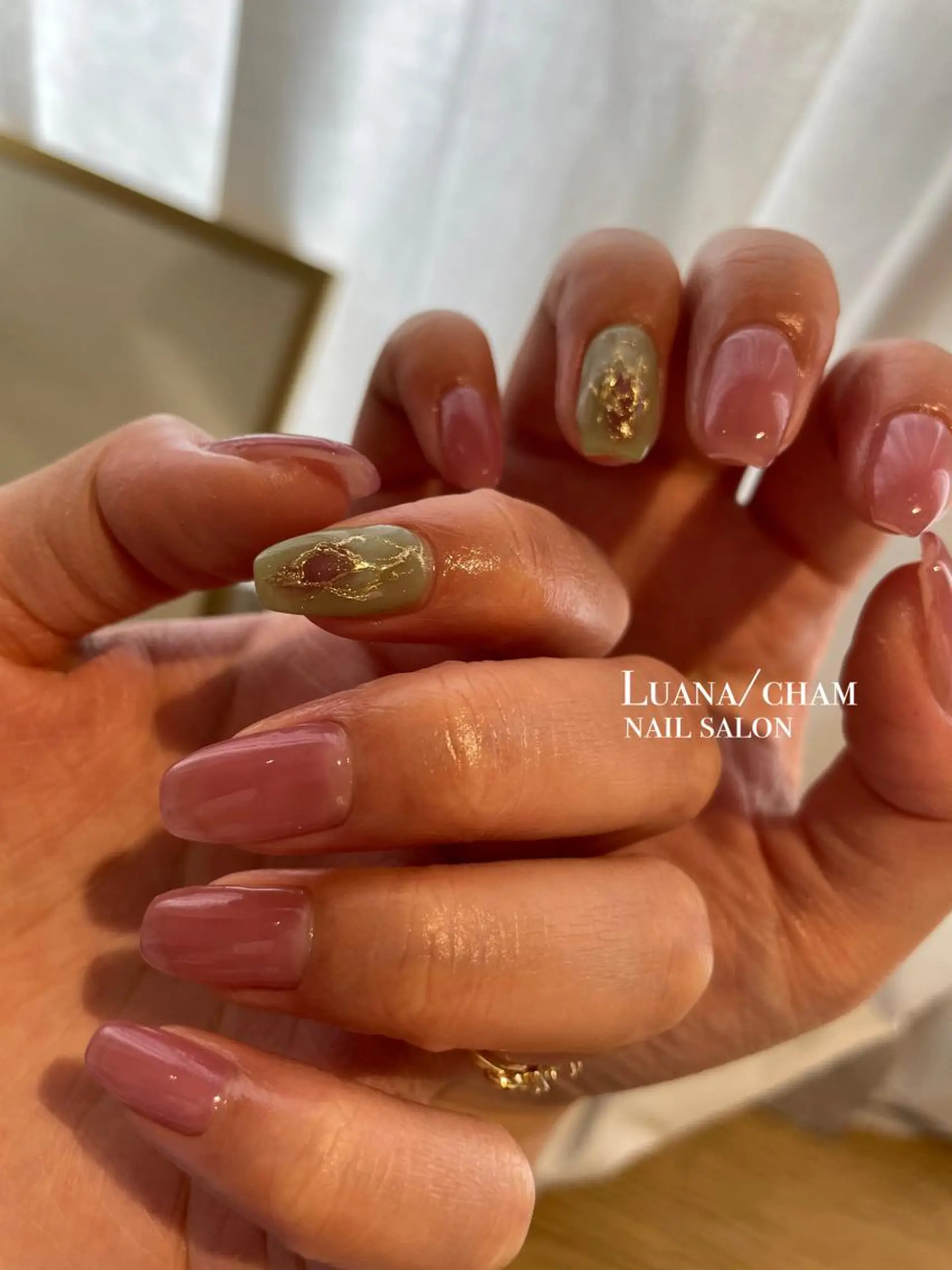ロング ネイル nail salon neigeのネイルデザイン