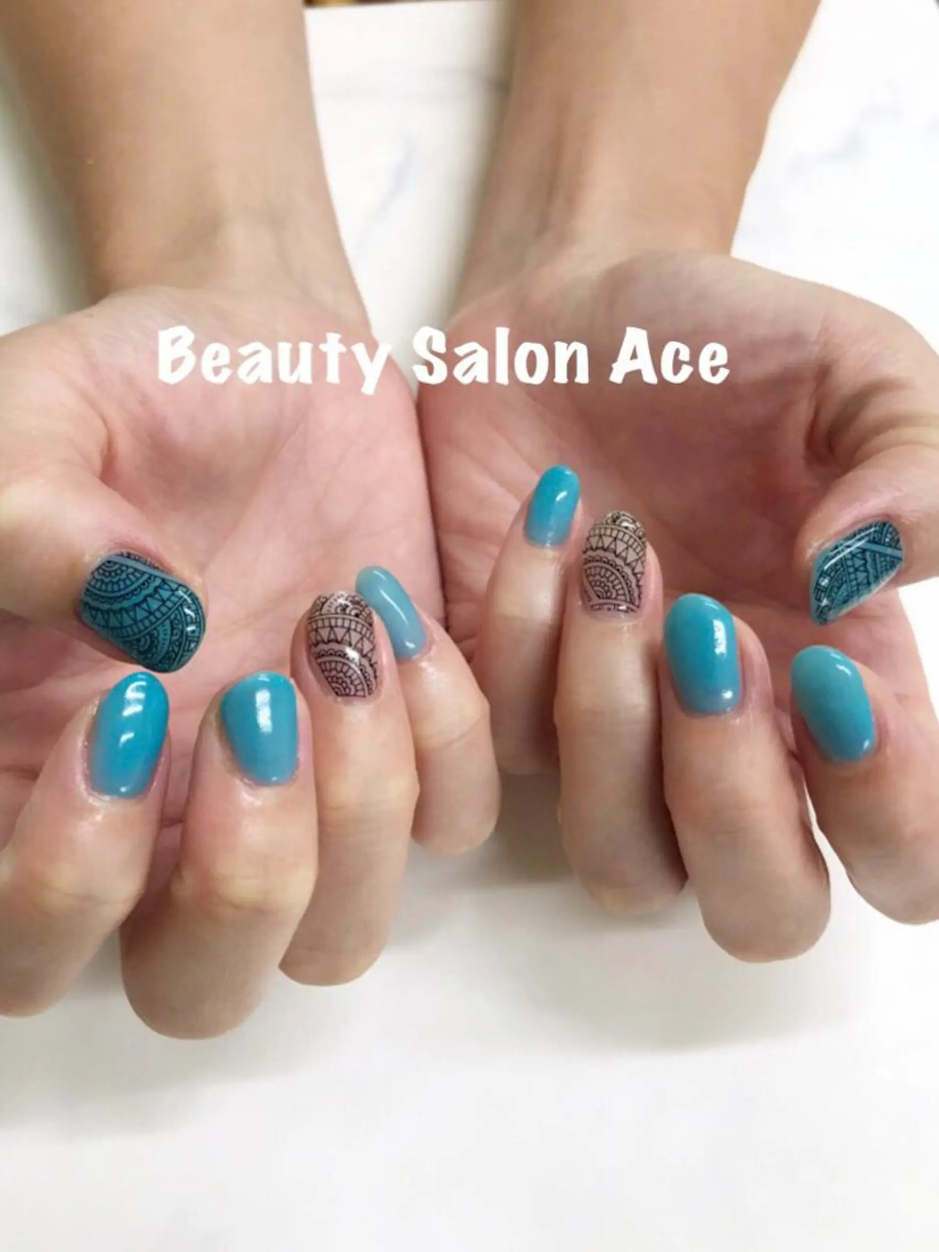 ネイル Beauty Salon Ace（ネイルサロン　エース）所属・池袋フィルイン Ace♡長さだしのネイルデザイン