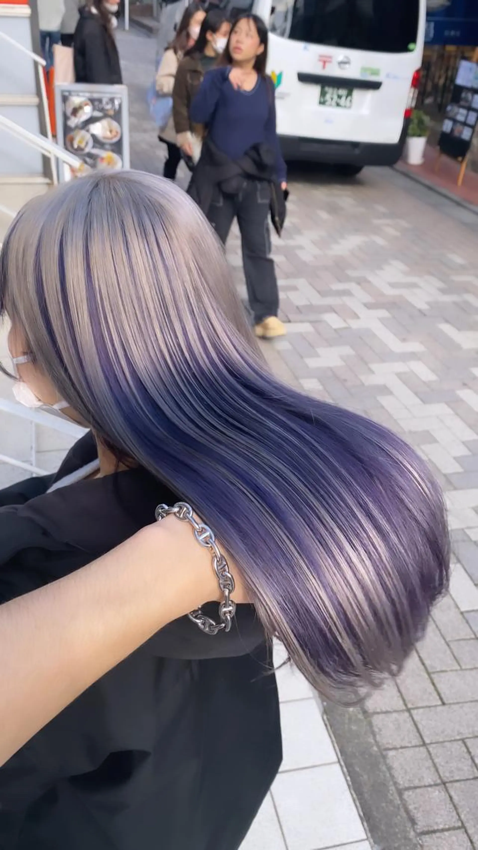 ロング カラー THESALONS所属・🤍ブリーチカラー /寄田龍樹🤍のヘアスタイル