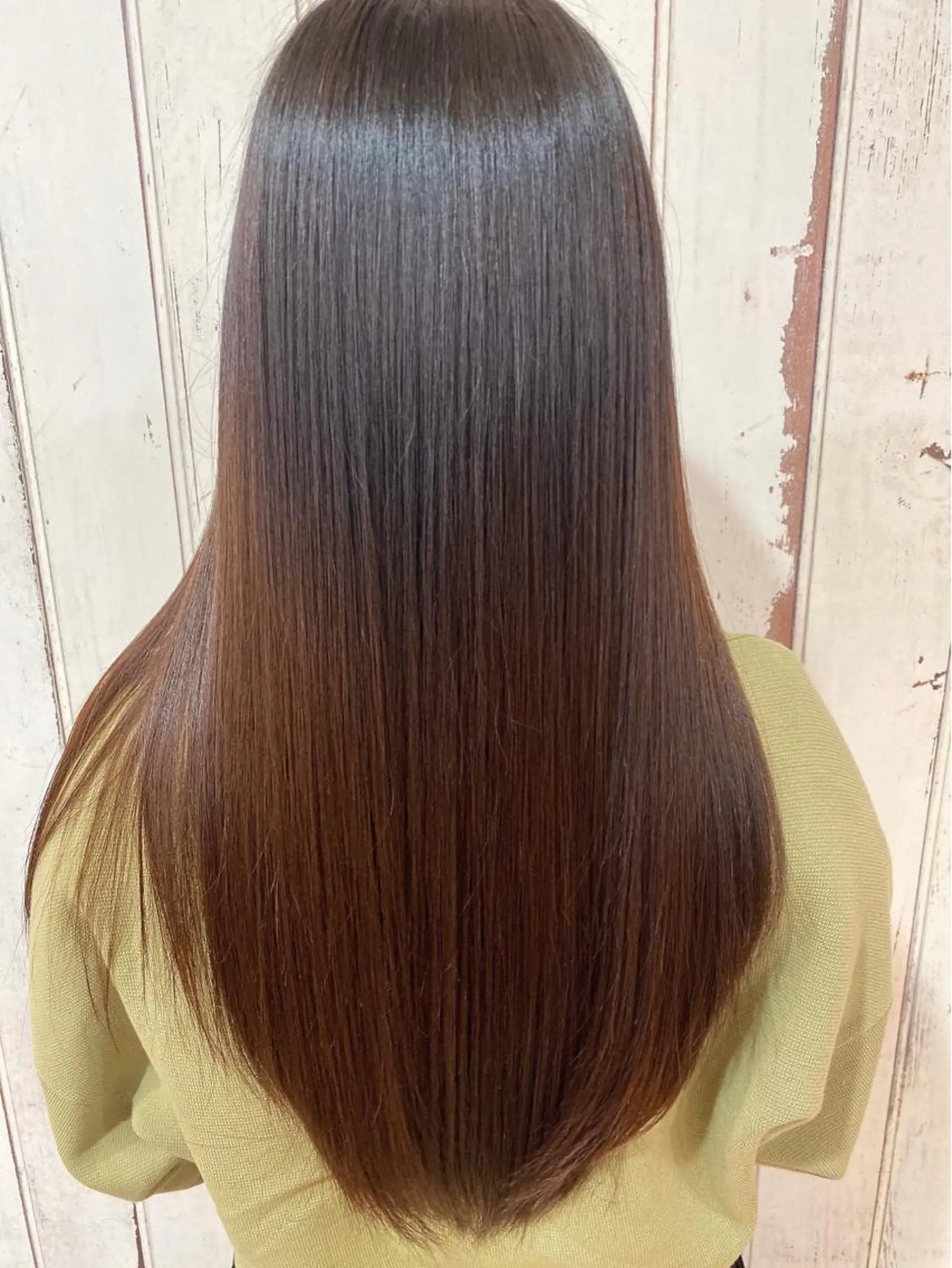 ロング カラー ヘッドスパ 💛艶カラー髪質改善 💛MIYUのヘアスタイル