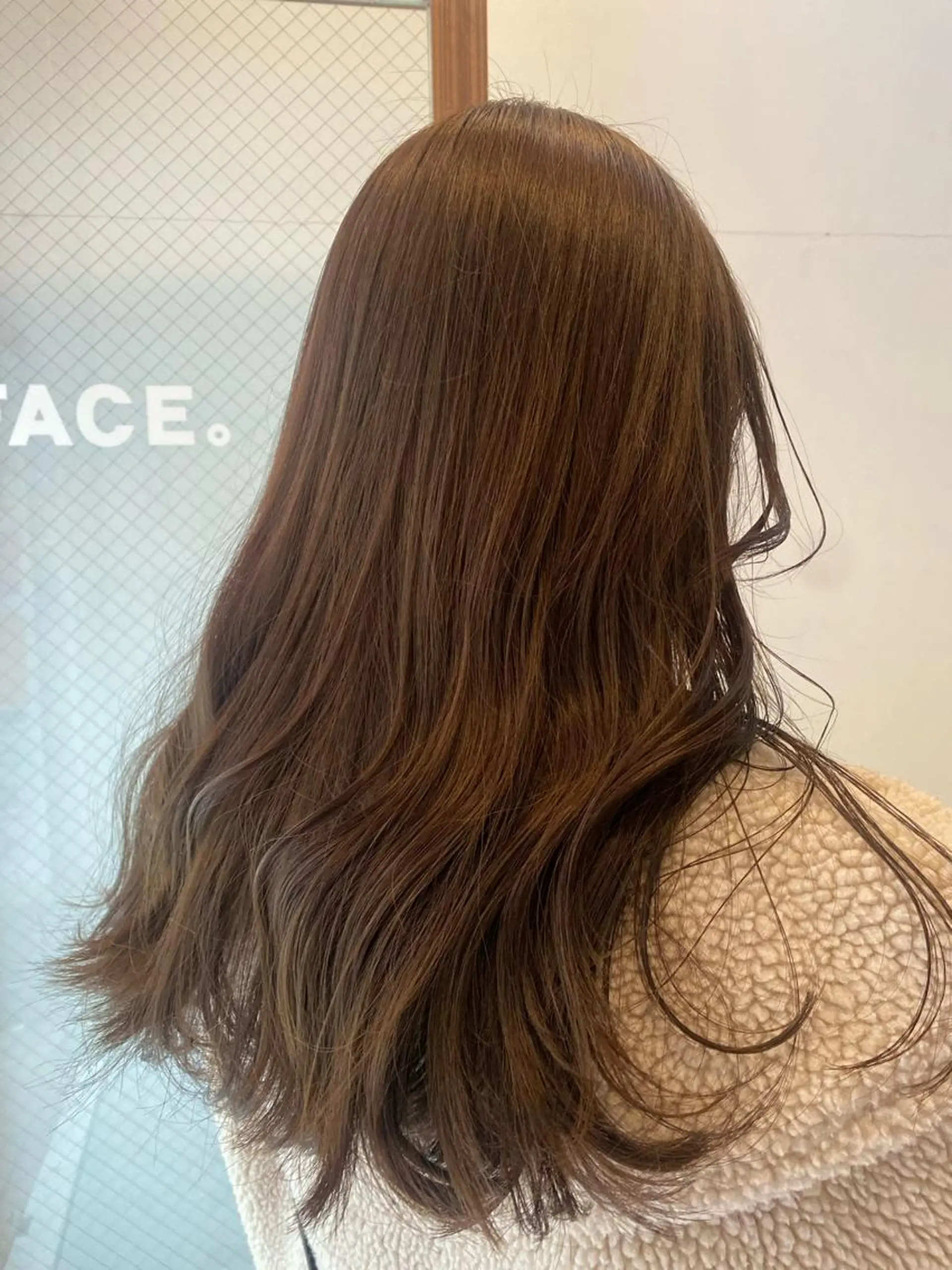 セミロング カラー アッシュ ✨垢抜け✨3Dカラー 山本美侑のヘアスタイル