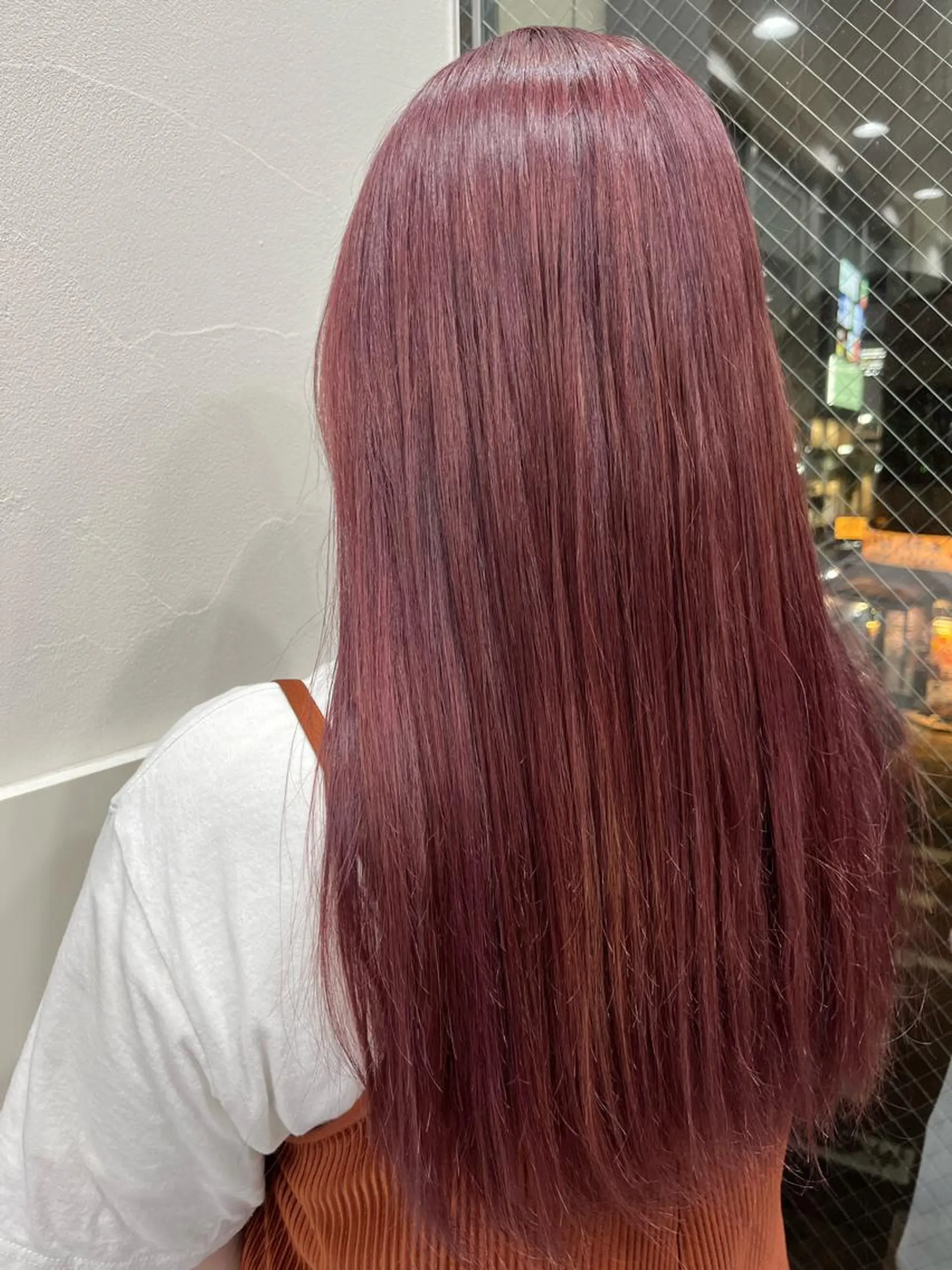 ロング カラー ピンクカラー カルフールノア戸田公園所属・oumi 🐶のマツエク・マツパデザイン