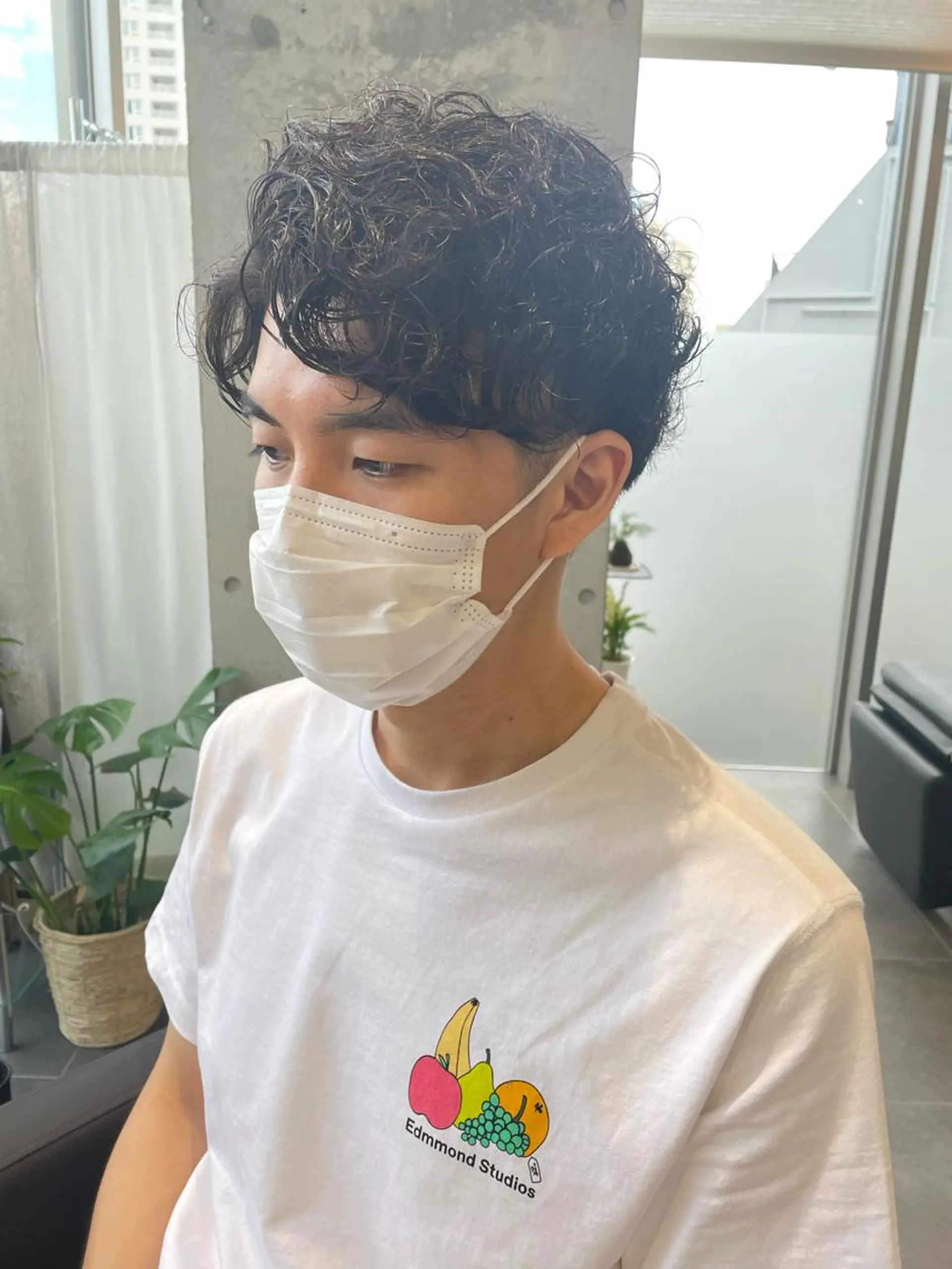 パーマ メンズ YinYang所属・川﨑 章弘のヘアスタイル