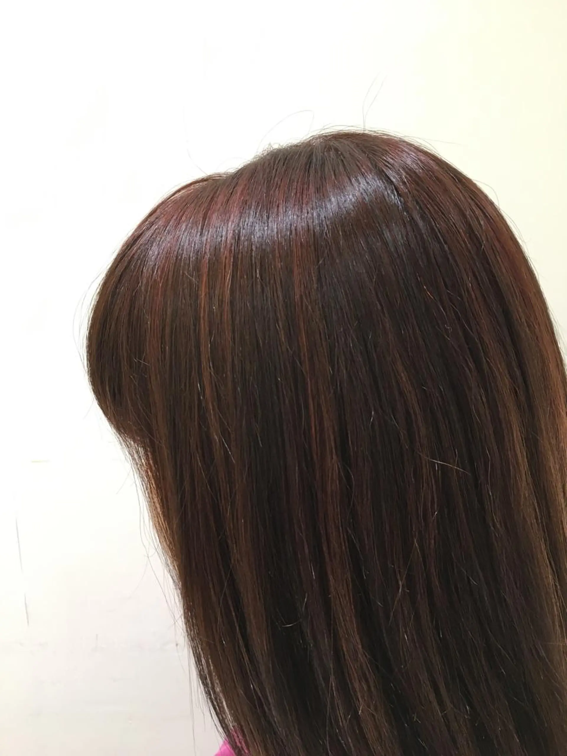 ロング ピンクブラウン ハイライト ⭐️💛骨格を診断 髪質改善◎RIKIのヘアスタイル