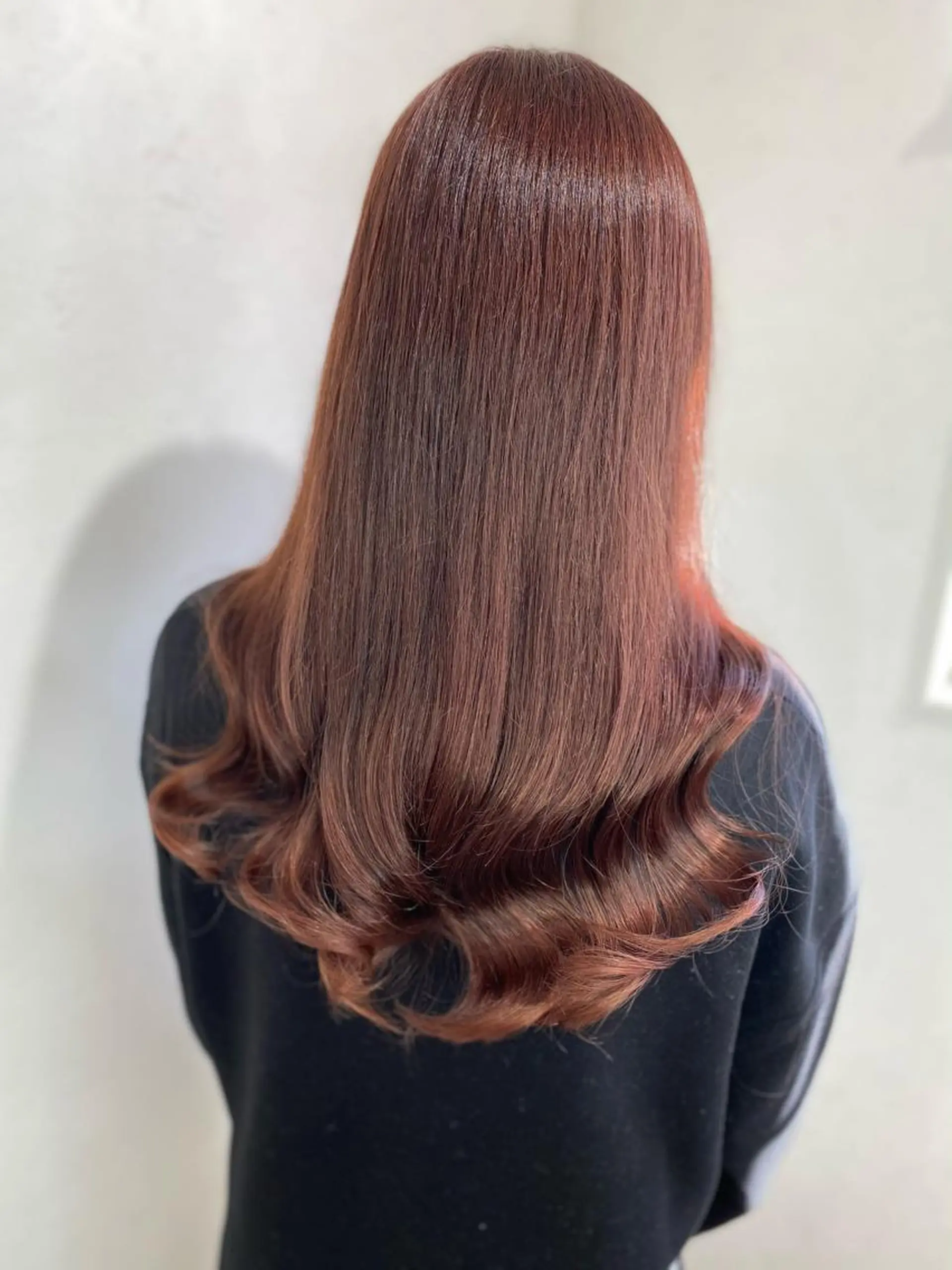 ロング ヨシンモリ ヘアカラー トリートメント 💓永坂　美由紀💓 Aujuaソムリエのヘアスタイル