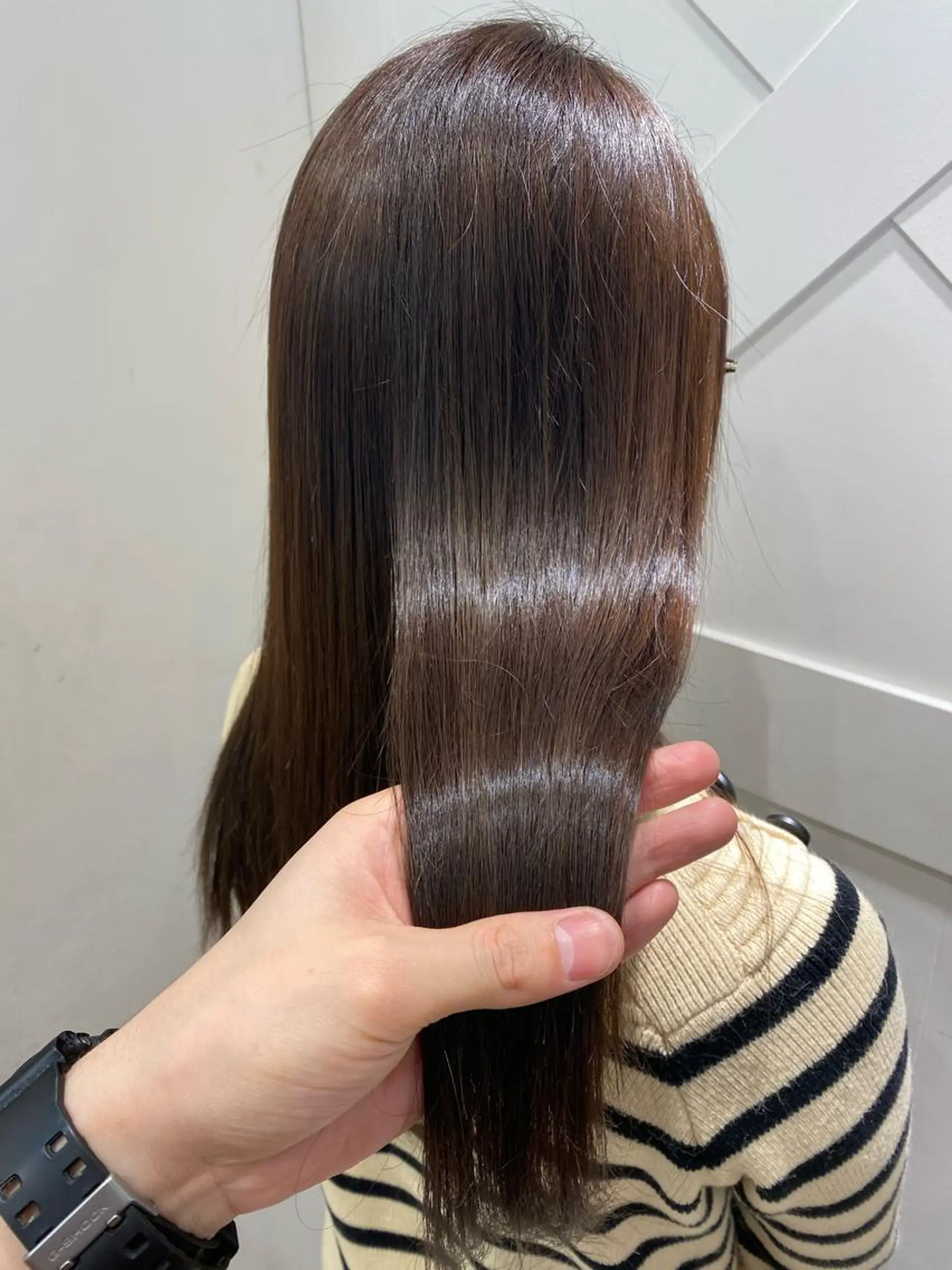 セミロング ハイトーン×ショート /RINのヘアスタイル