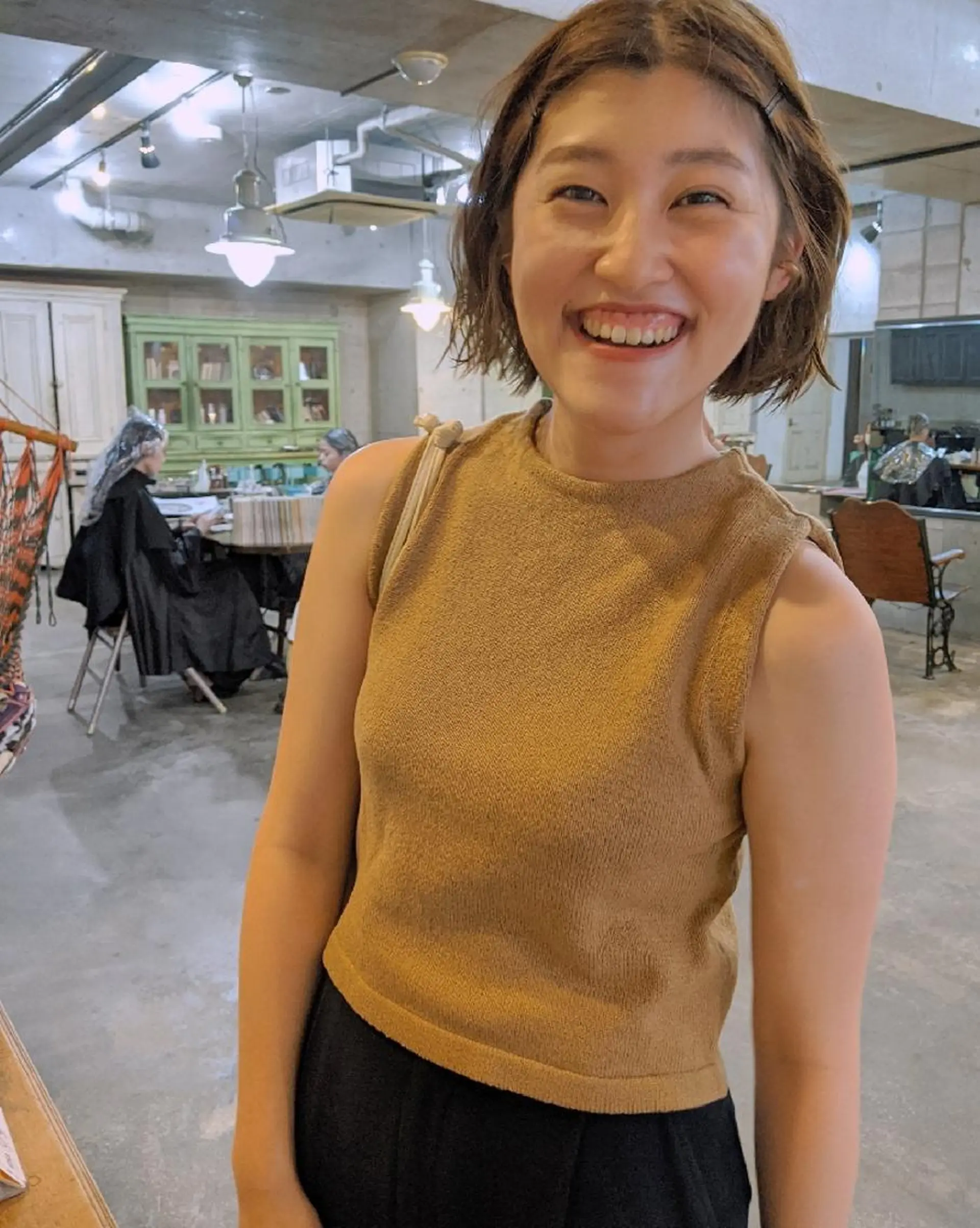 ショート ヘアアレンジ 南堀江 möwen ( メーヴェ )所属・mowen RUIのヘアスタイル