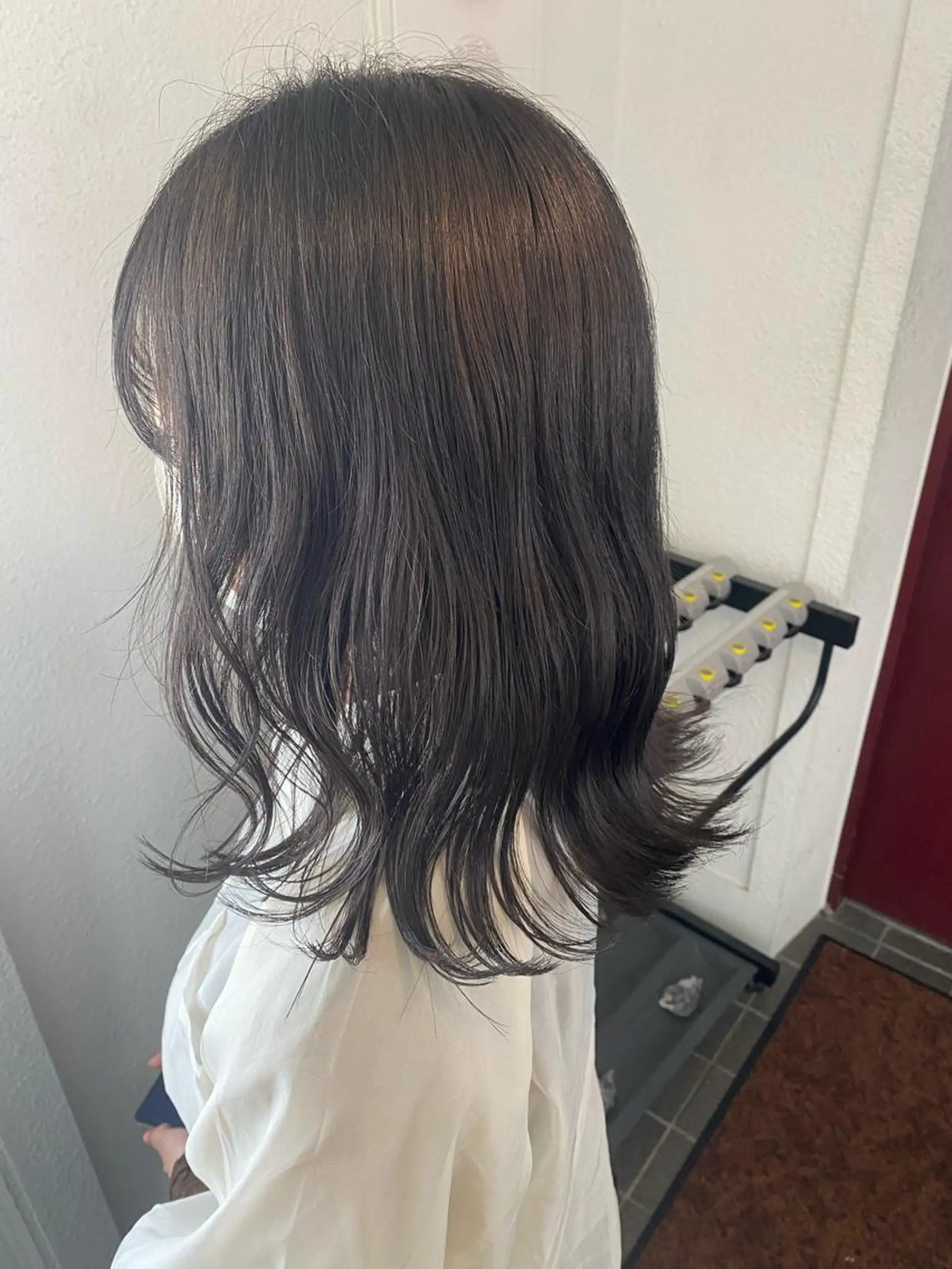 ミディアム ヘアカラー トリートメント ヘアセット 名駅/艶韓国風ヘア miyabiのヘアスタイル