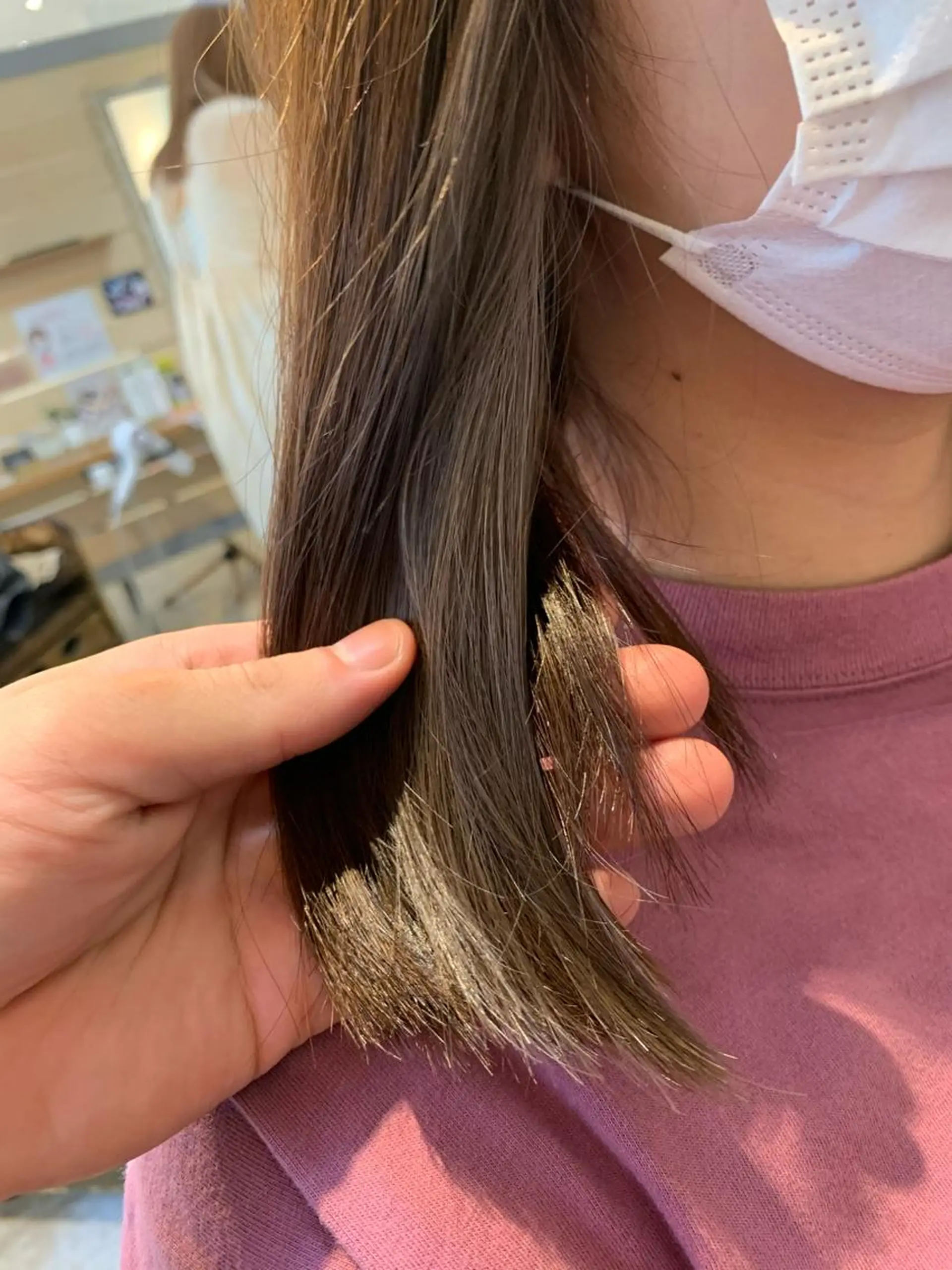 カラー 山本 舜也のヘアスタイル